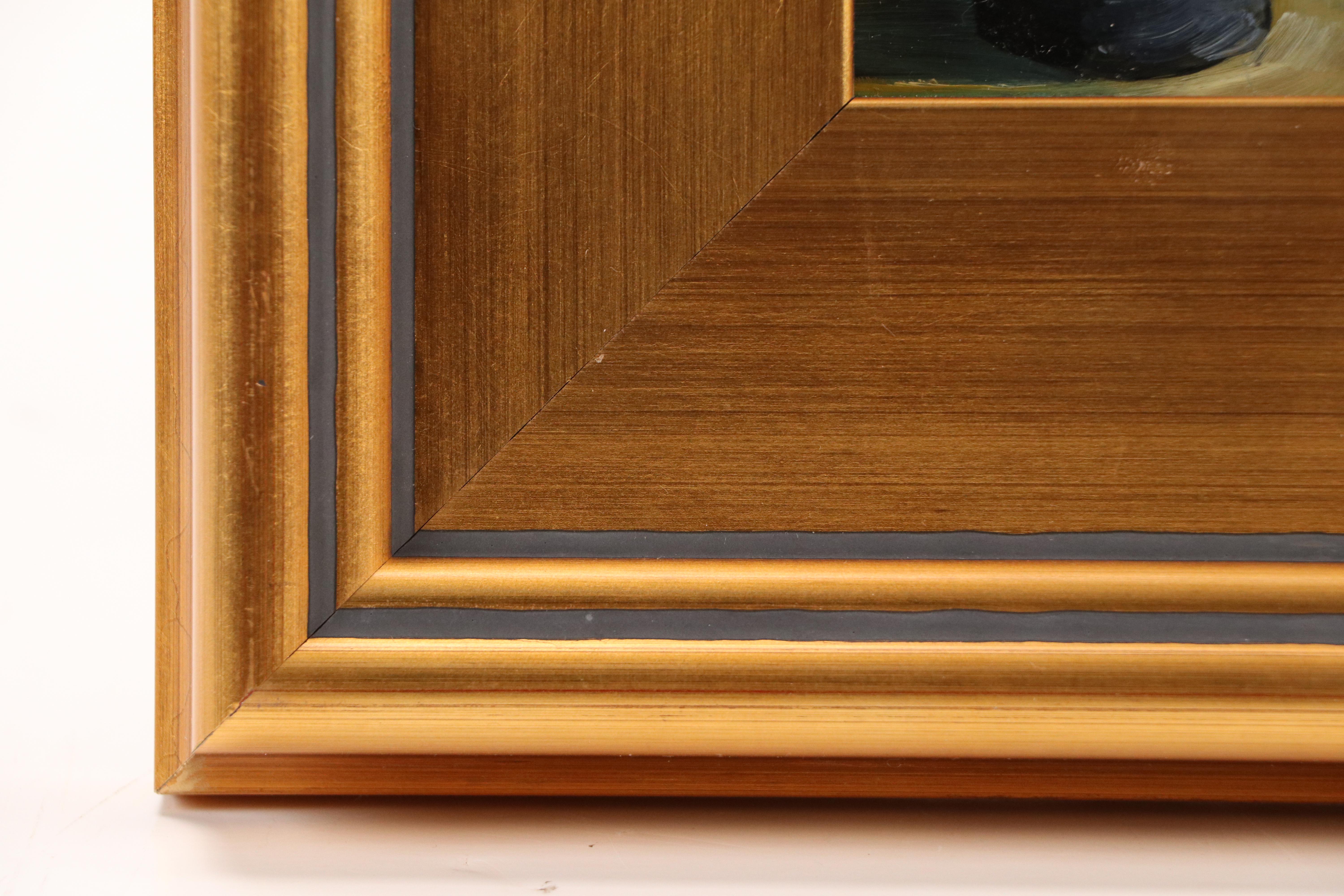 Beth Capogrossi Floral Still Life Oil Painting, 21st Century