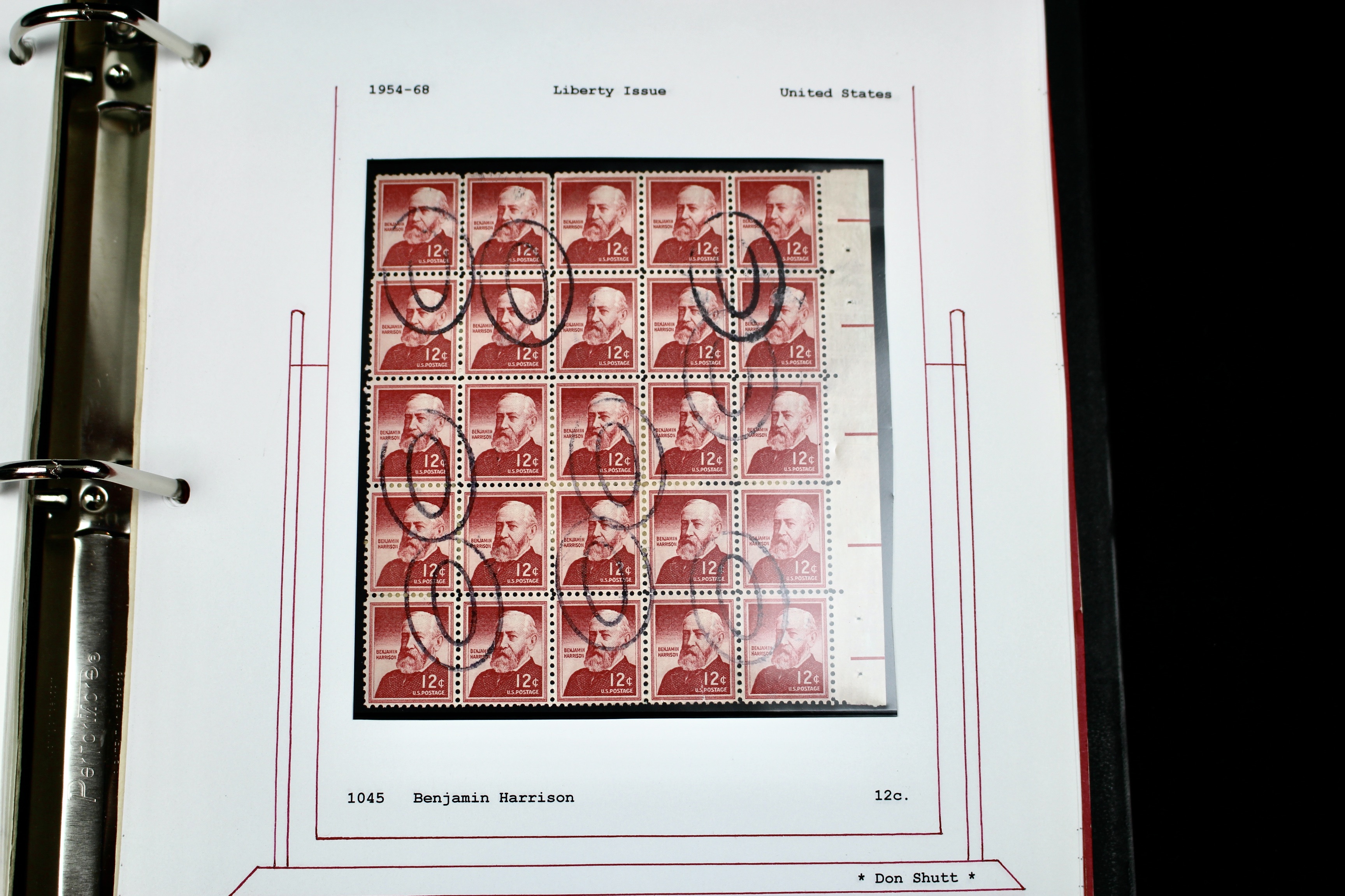 Sixteen Hand-Made Albums of Postage Stamp Collections