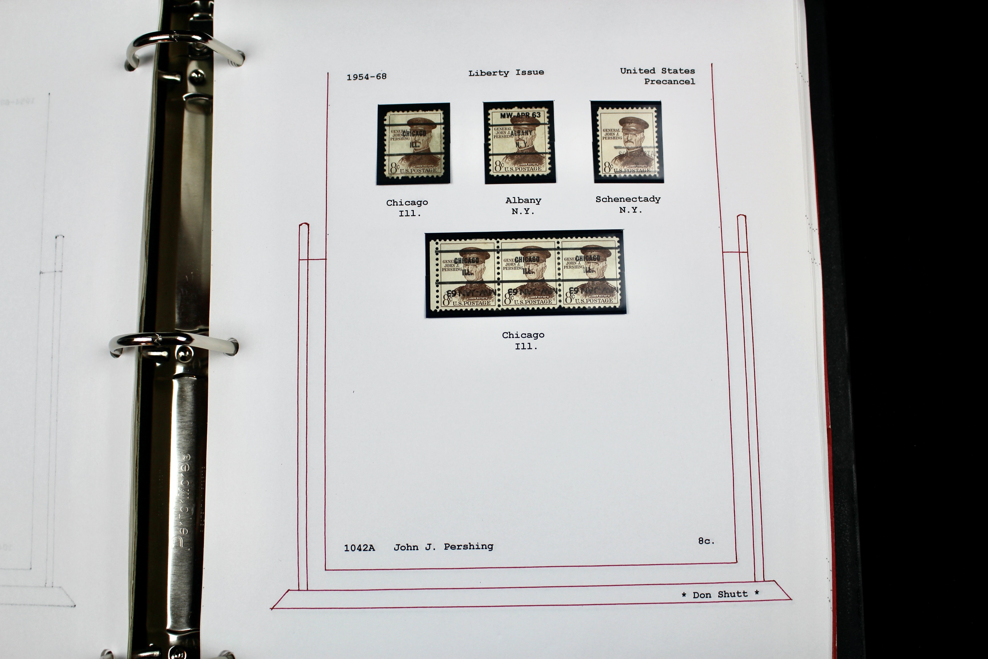 Sixteen Hand-Made Albums of Postage Stamp Collections