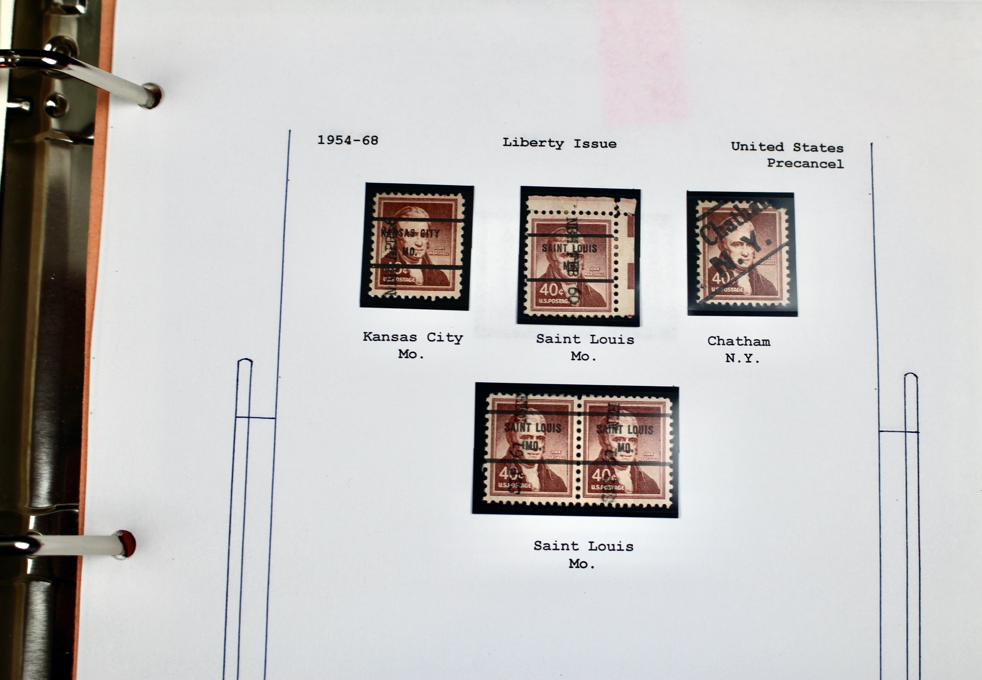 Sixteen Hand-Made Albums of Postage Stamp Collections