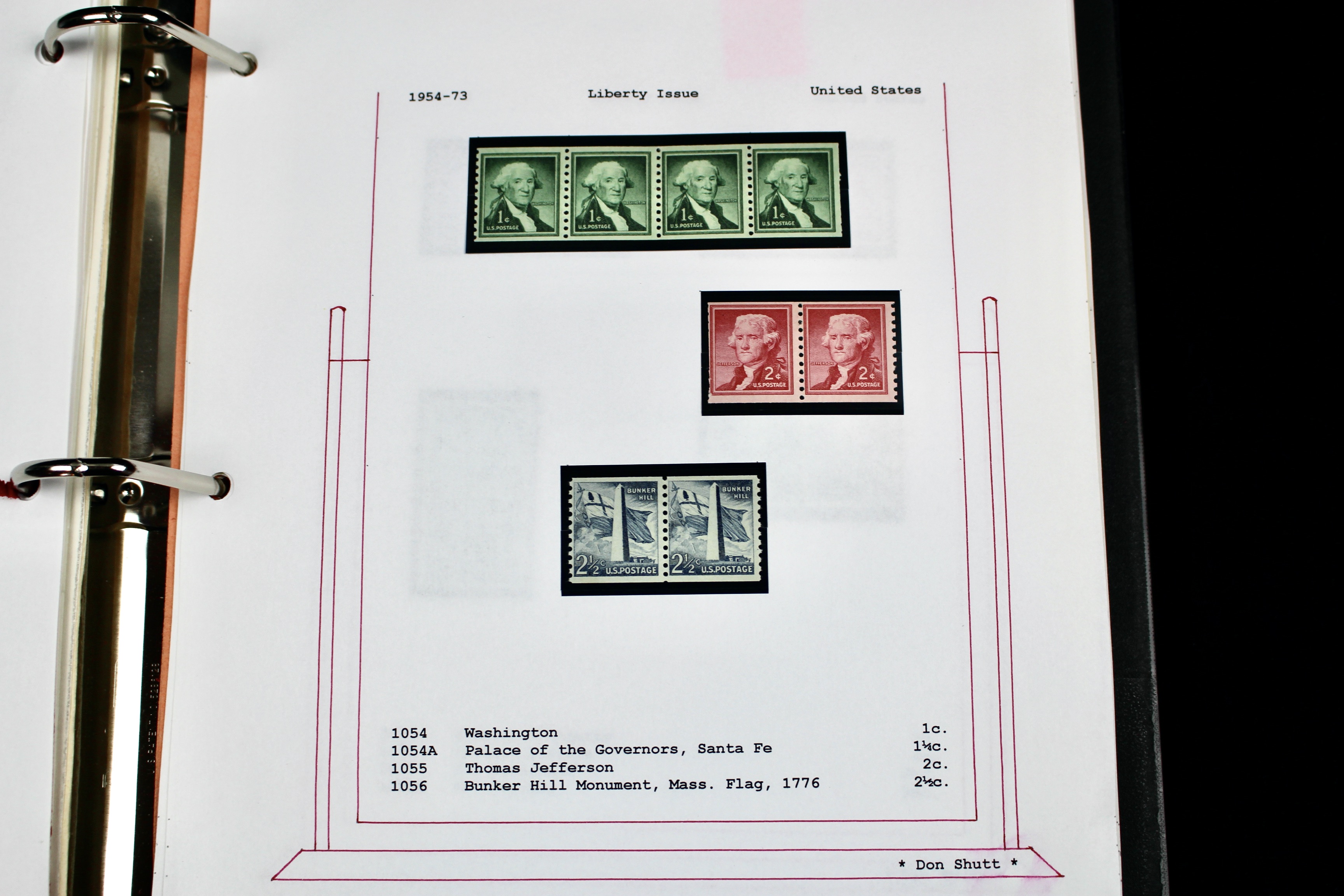 Sixteen Hand-Made Albums of Postage Stamp Collections