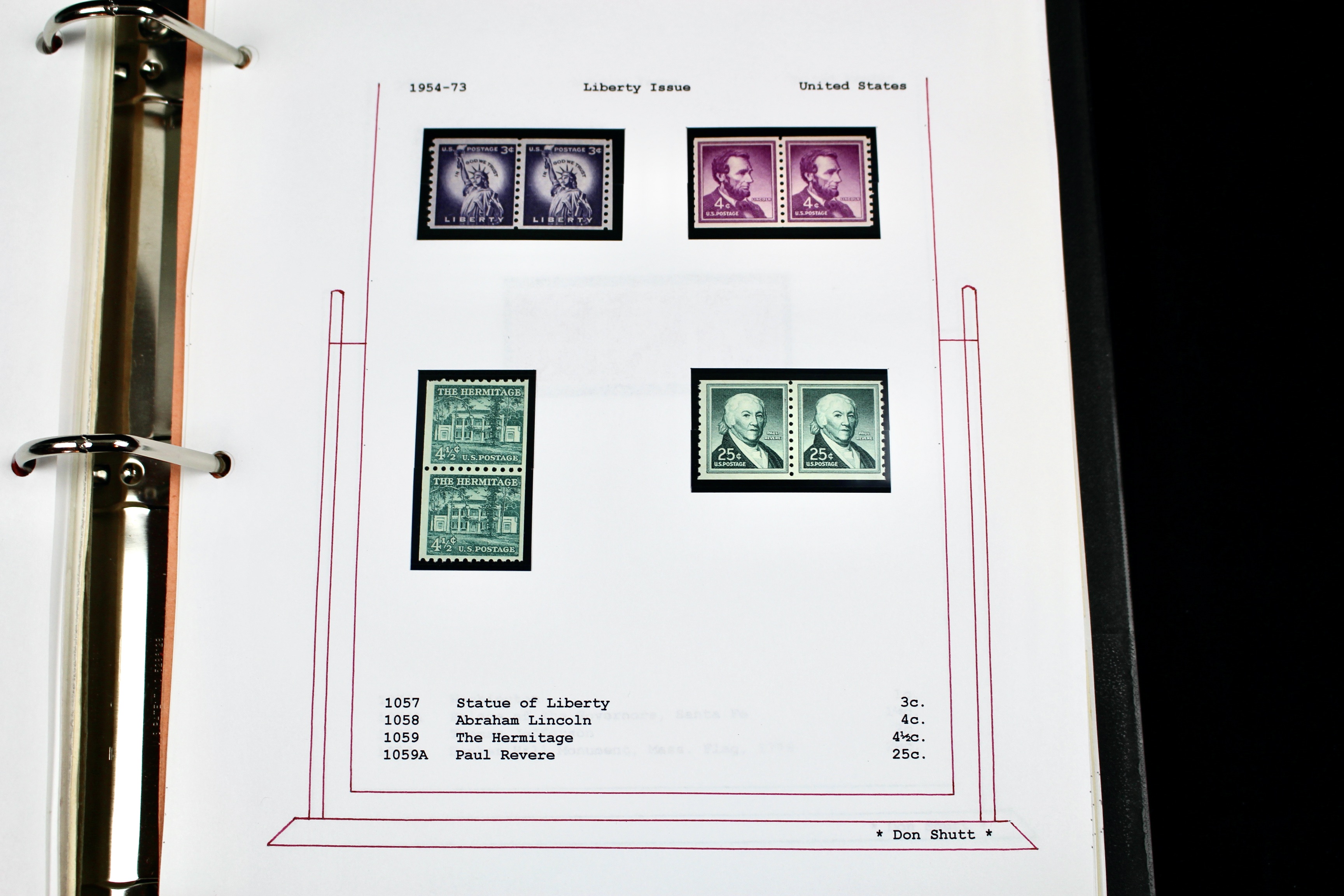 Sixteen Hand-Made Albums of Postage Stamp Collections