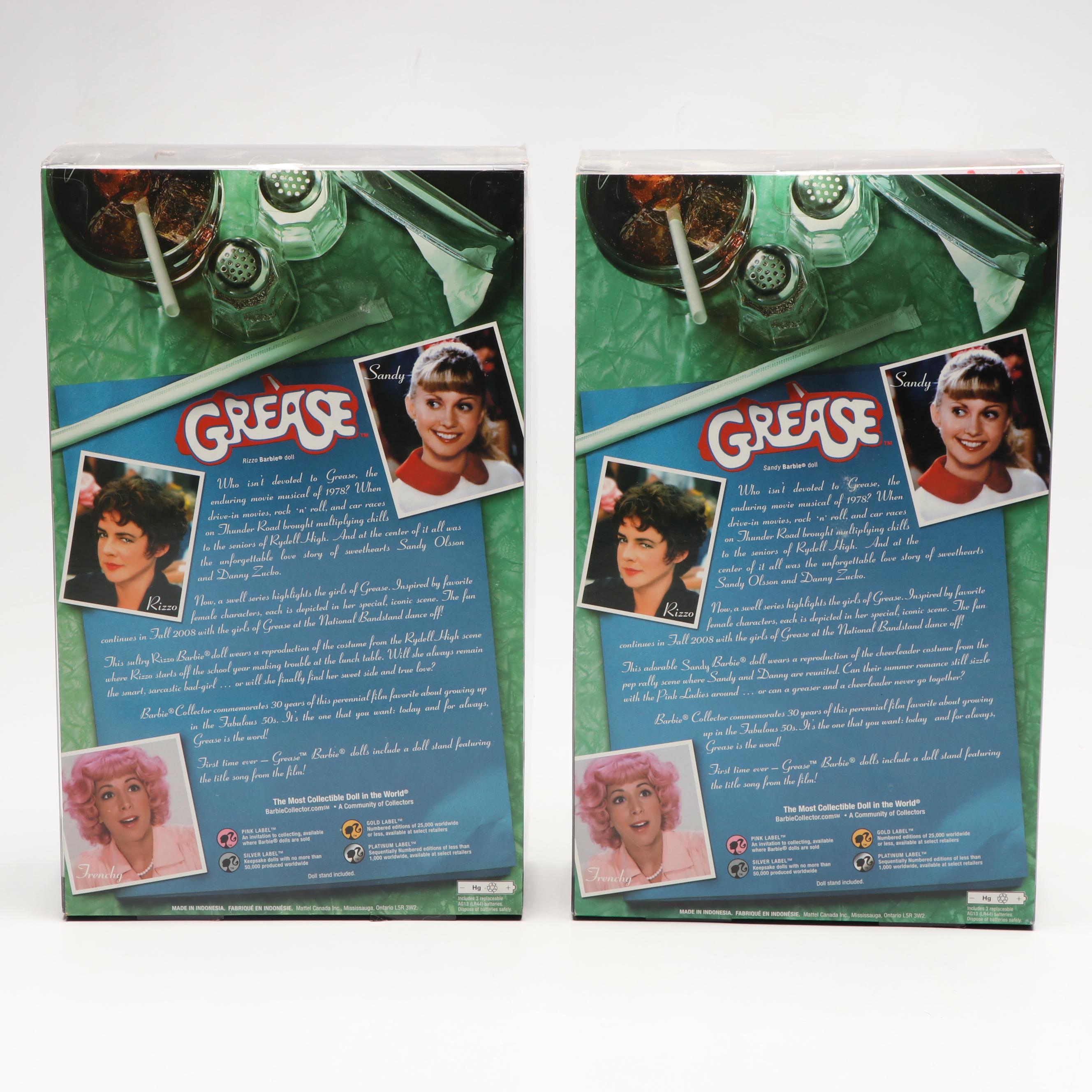 Mattel and Hasbro "Titanic," "Grease," "Cher," and "Elvis" Barbie Dolls