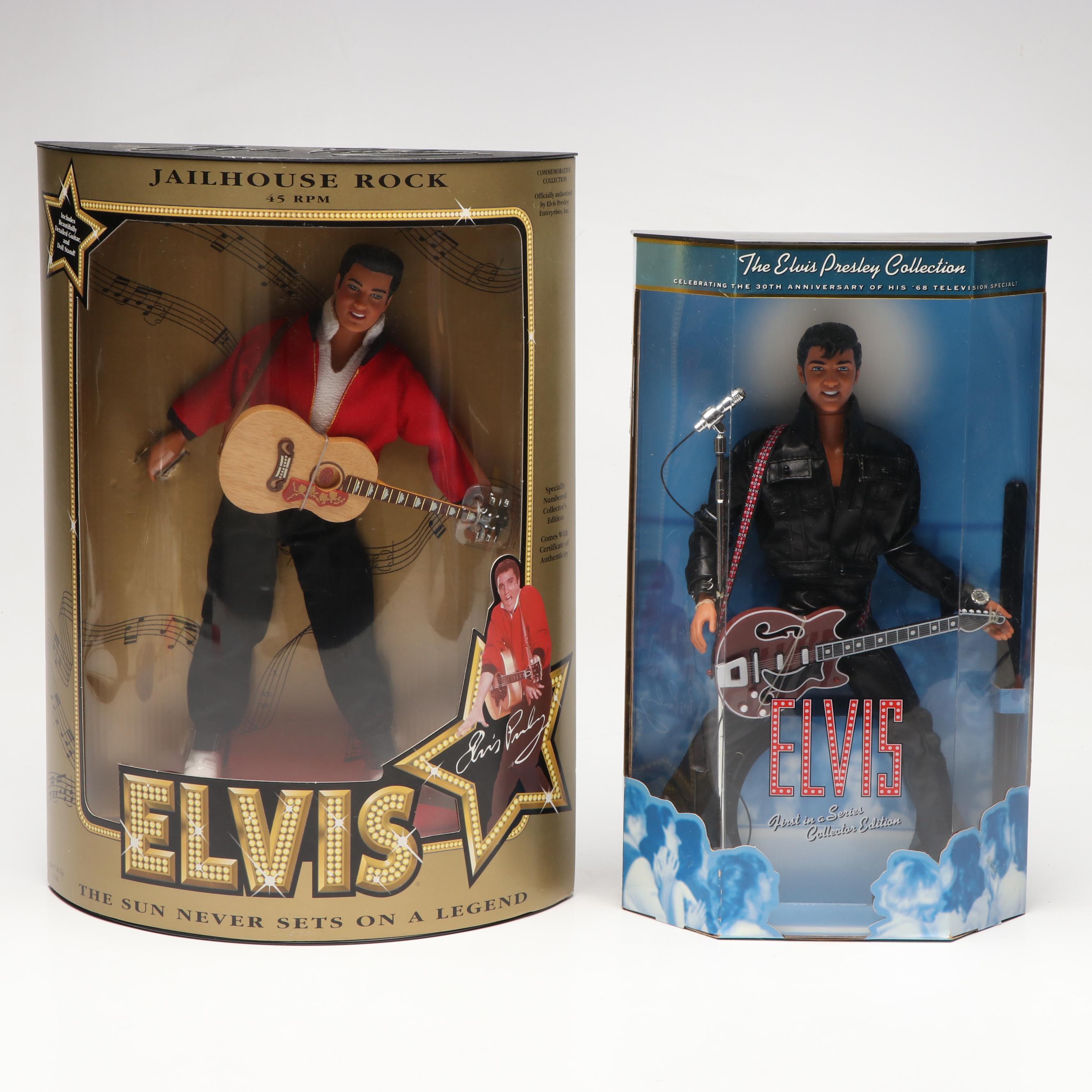 Mattel and Hasbro "Titanic," "Grease," "Cher," and "Elvis" Barbie Dolls