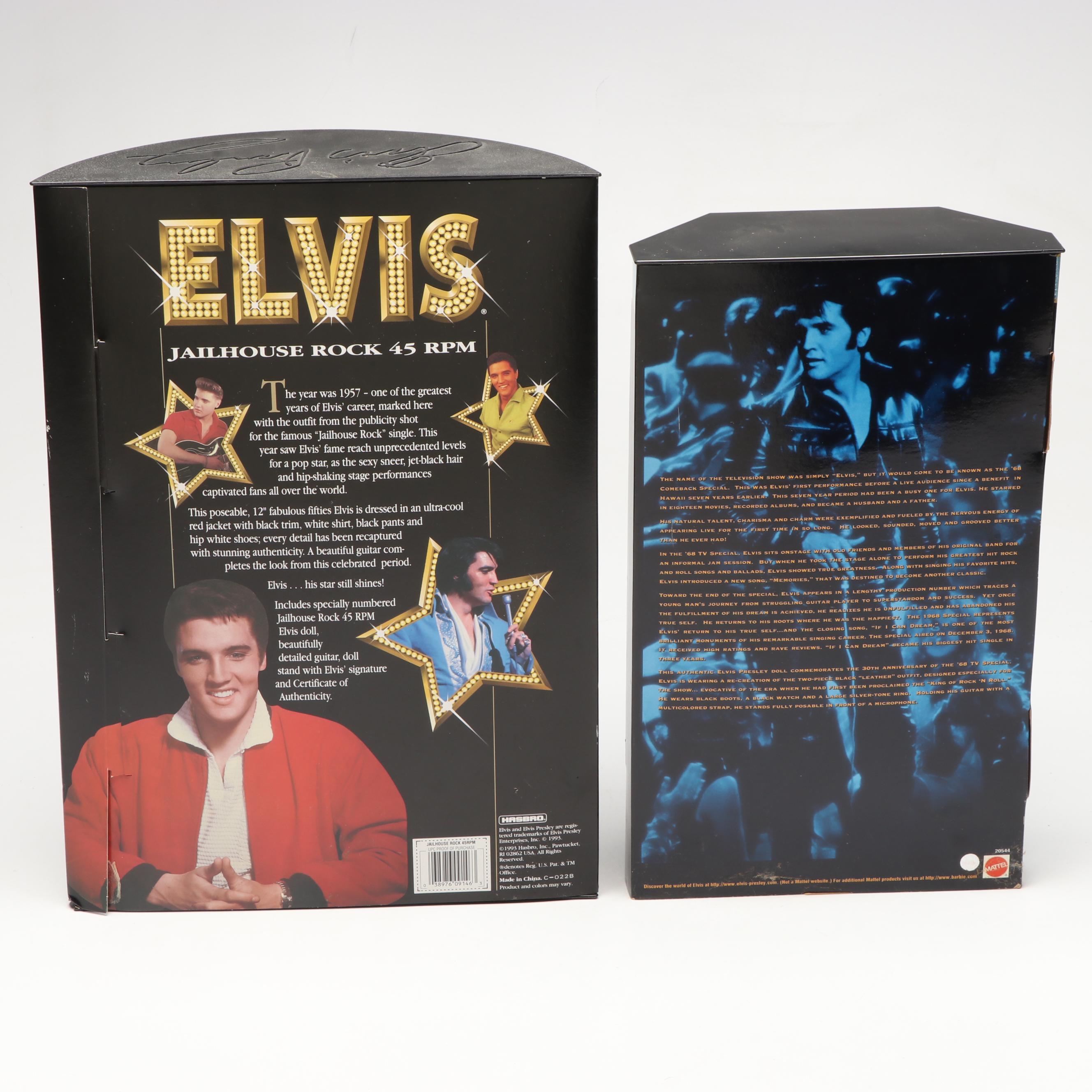 Mattel and Hasbro "Titanic," "Grease," "Cher," and "Elvis" Barbie Dolls