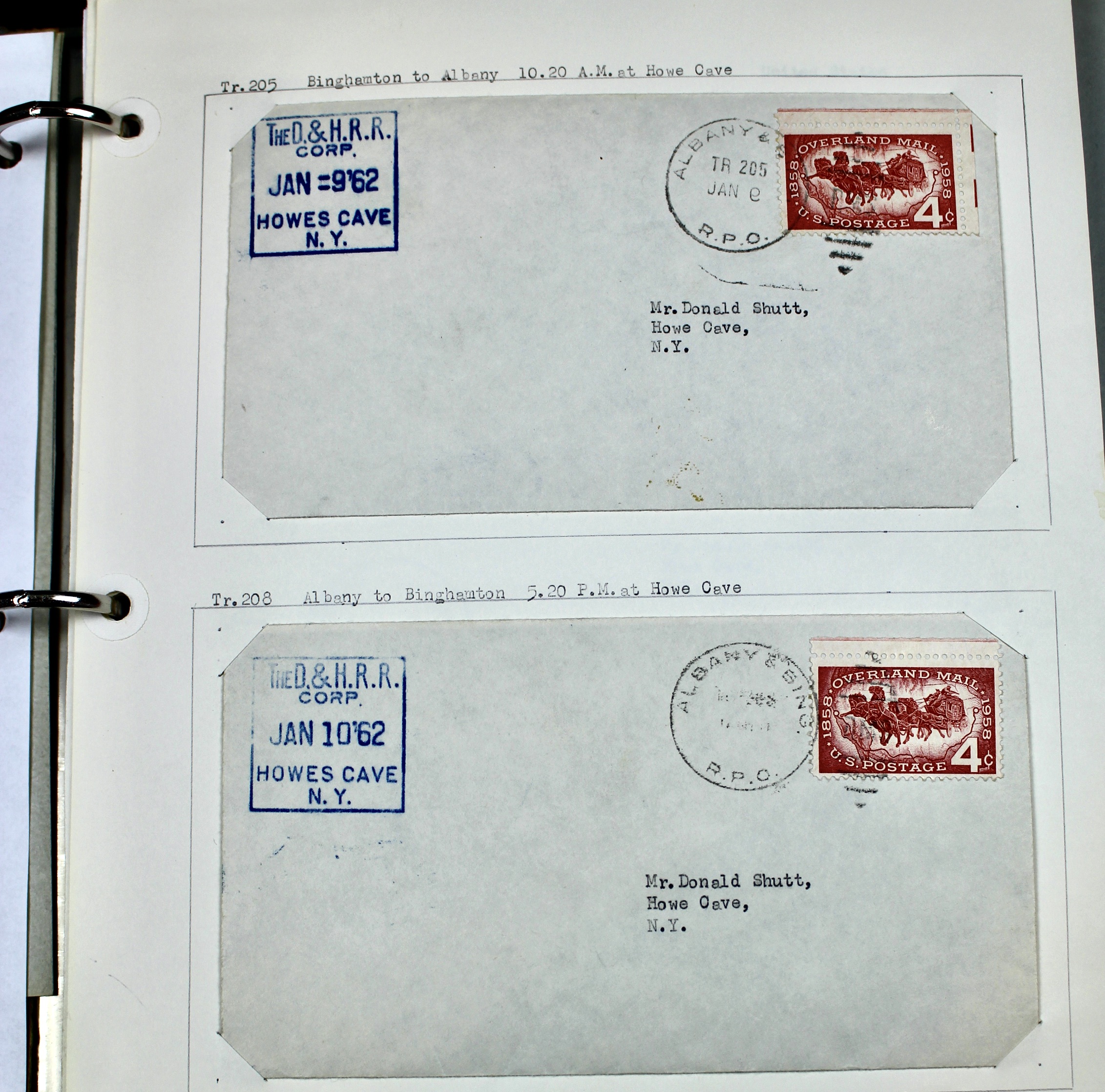 Sixteen Hand-Made Albums of Postage Stamp Collections