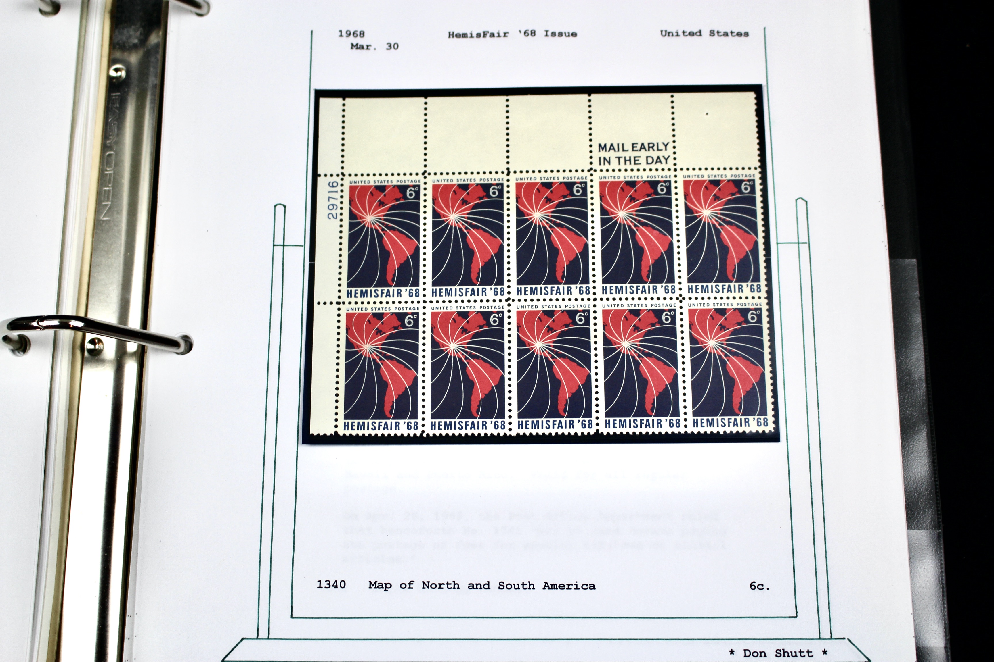 Sixteen Hand-Made Albums of Postage Stamp Collections