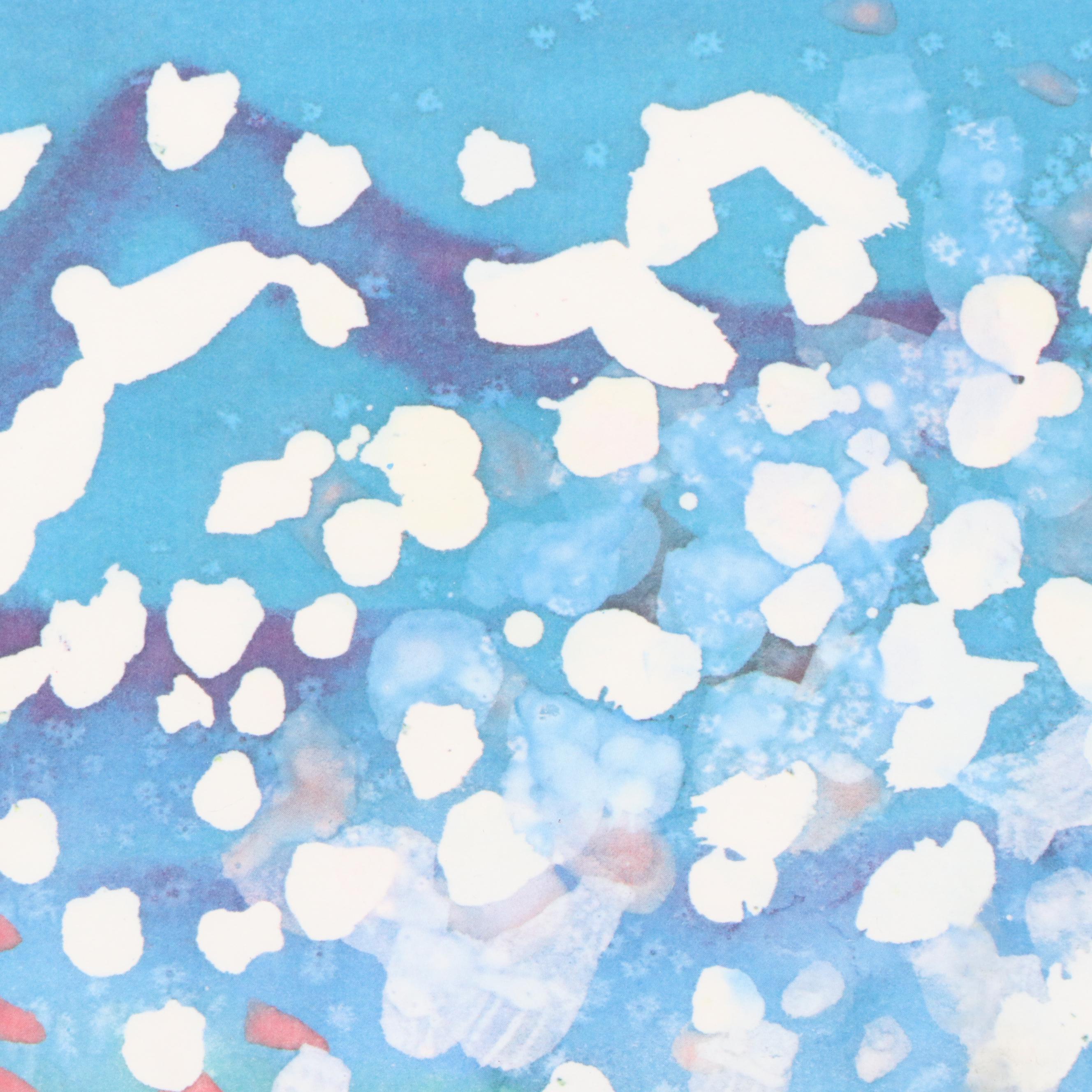 After Mike Smith Offset Lithograph "Tree Becoming Clouds"