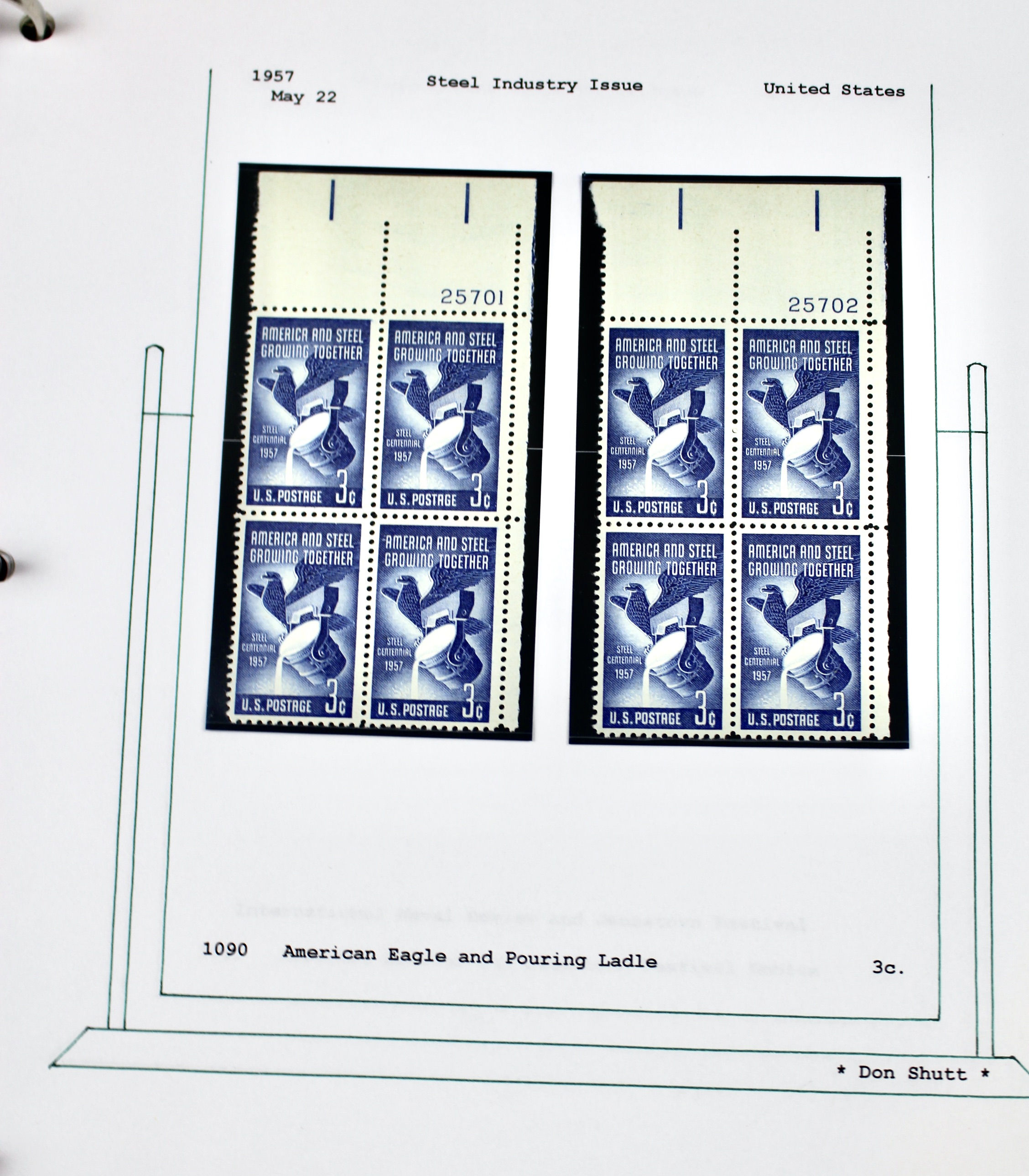 Sixteen Hand-Made Albums of Postage Stamp Collections