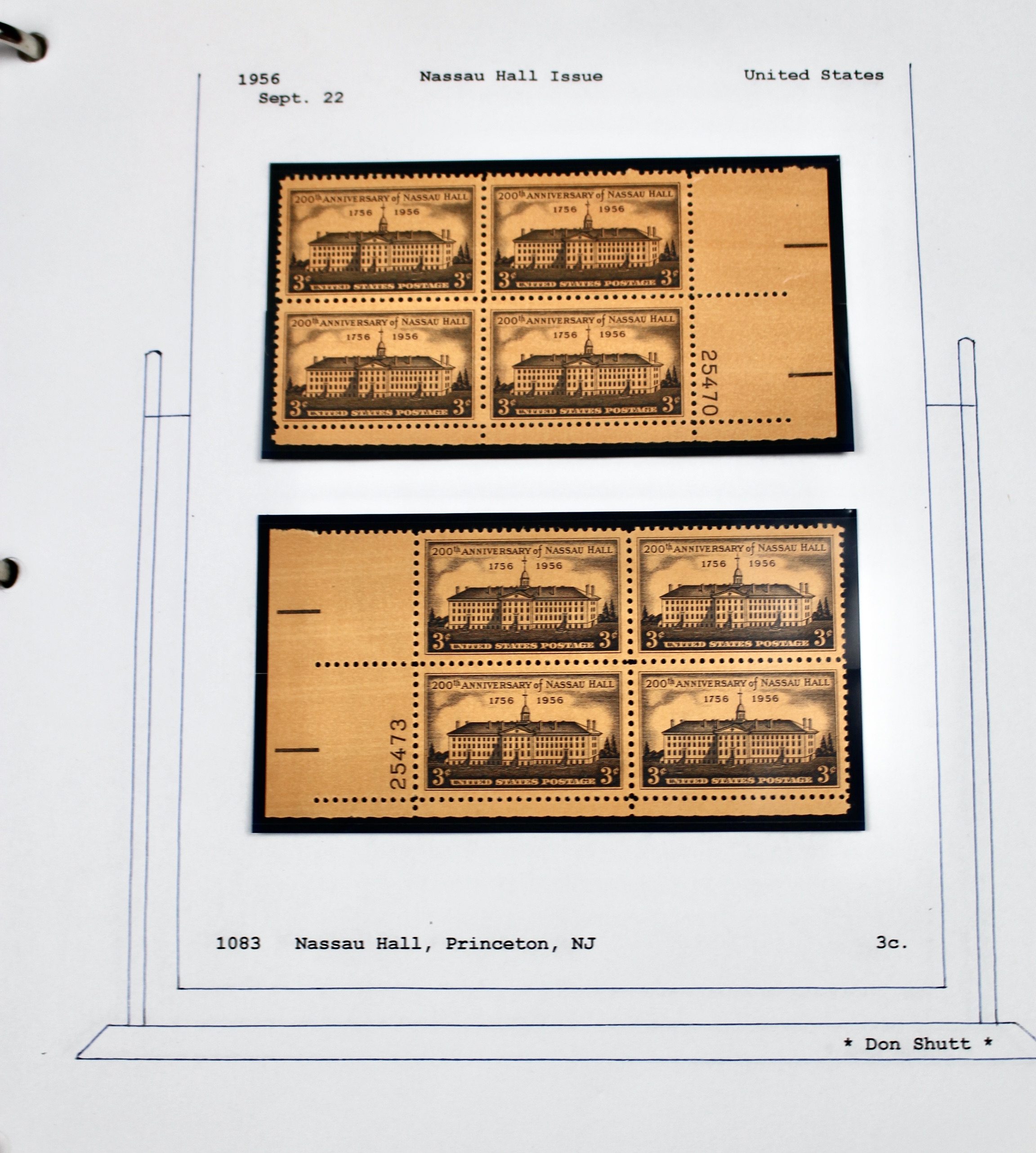 Sixteen Hand-Made Albums of Postage Stamp Collections
