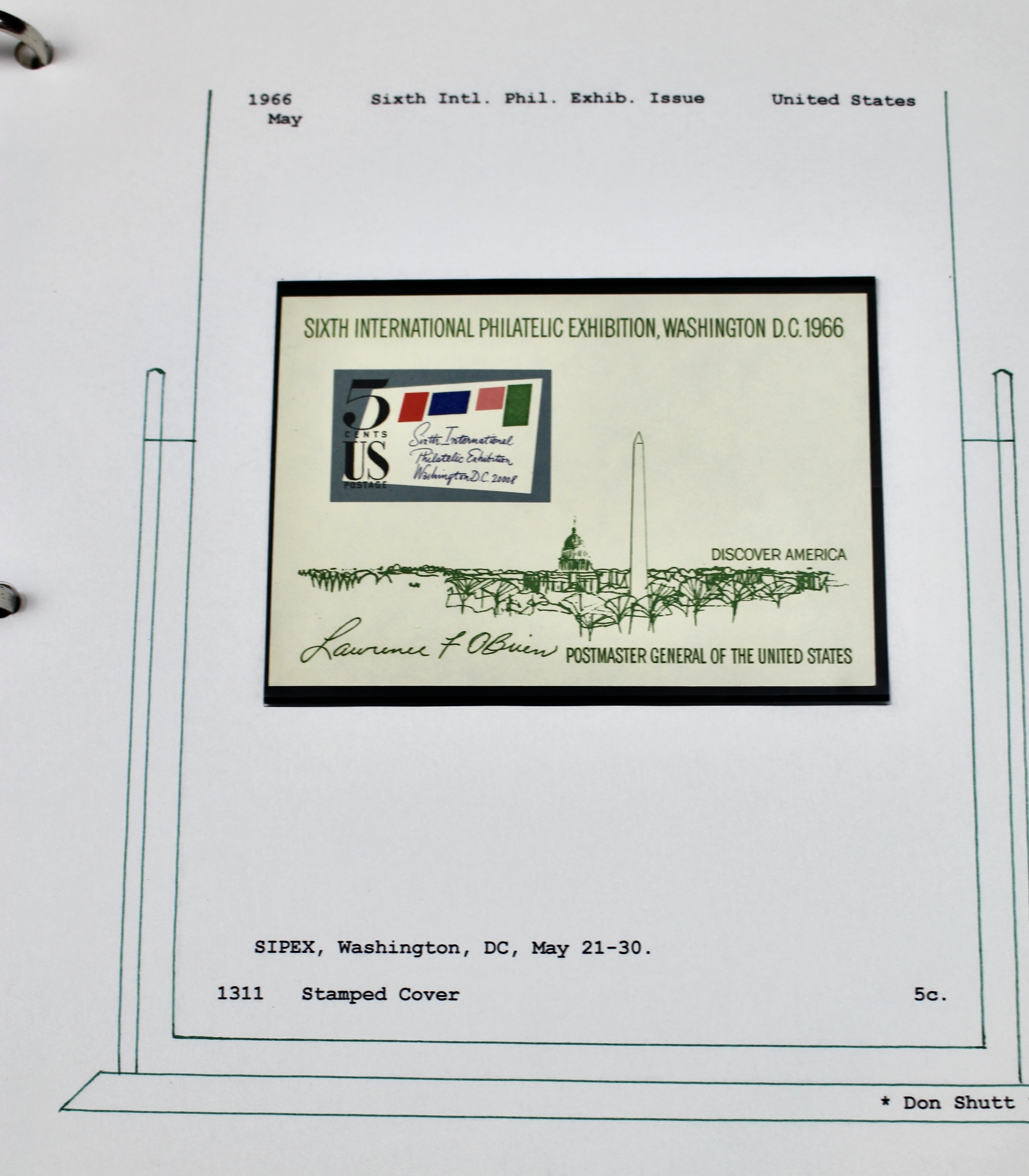 Sixteen Hand-Made Albums of Postage Stamp Collections