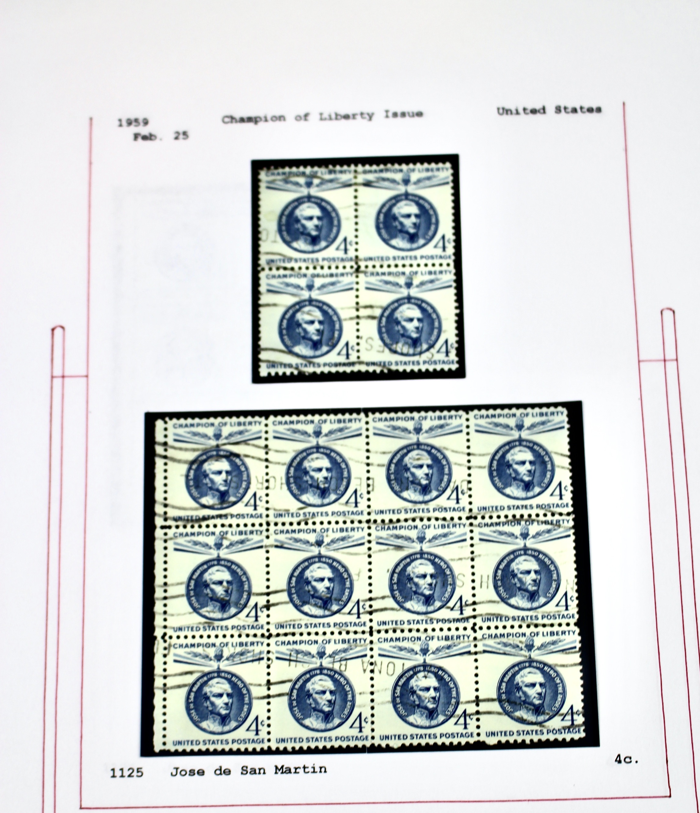 Sixteen Hand-Made Albums of Postage Stamp Collections