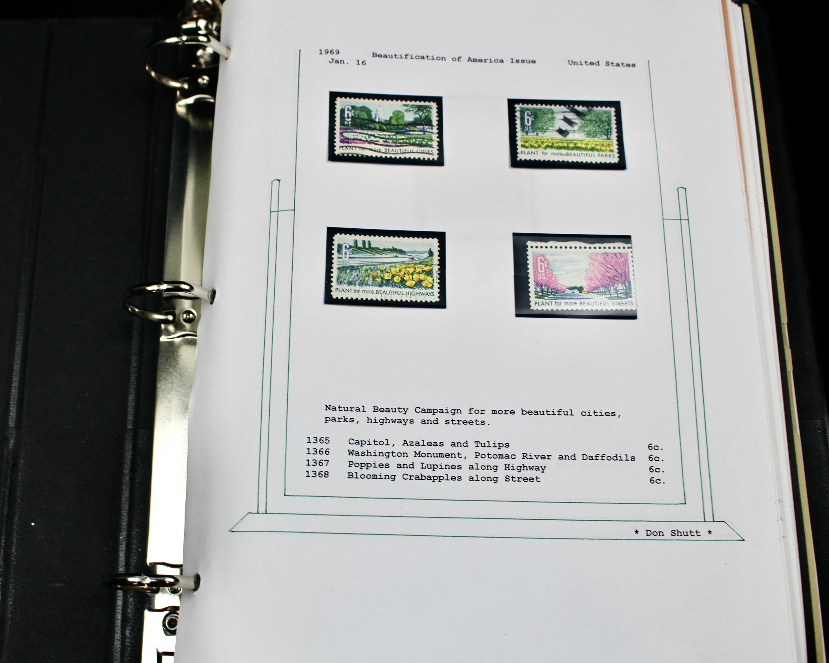 Sixteen Hand-Made Albums of Postage Stamp Collections