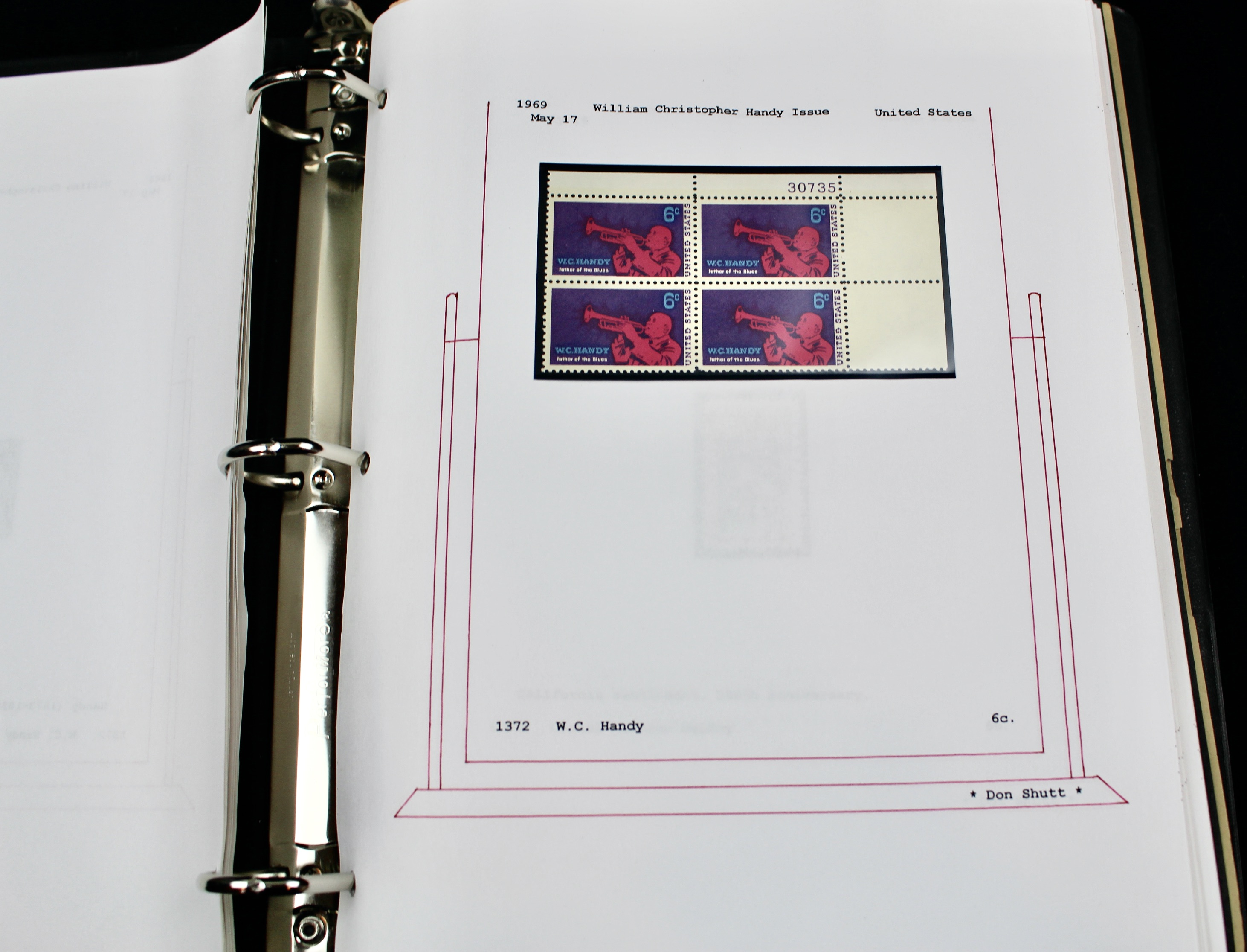 Sixteen Hand-Made Albums of Postage Stamp Collections