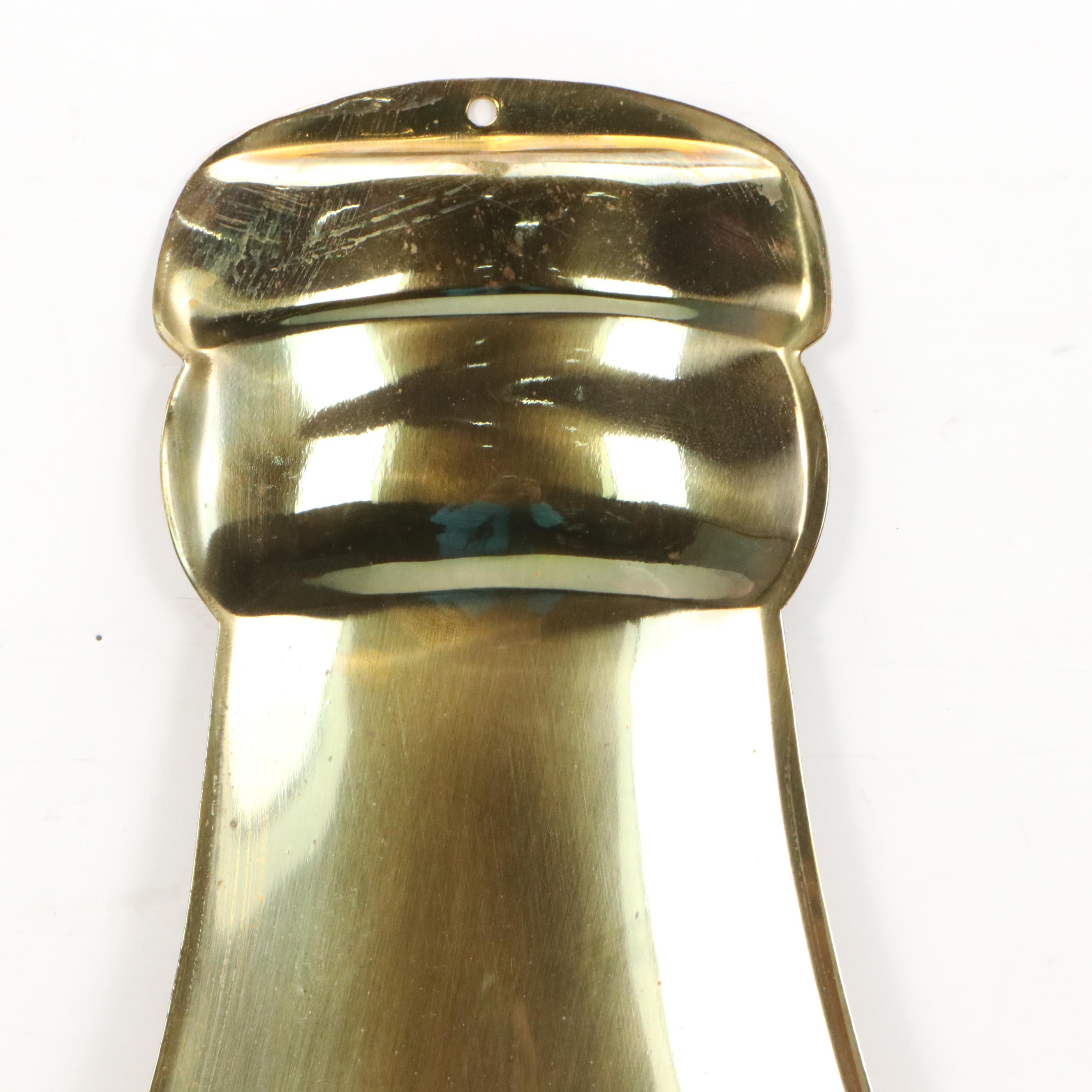 Coca-Cola Die-Cut Metal Thermometer Sign