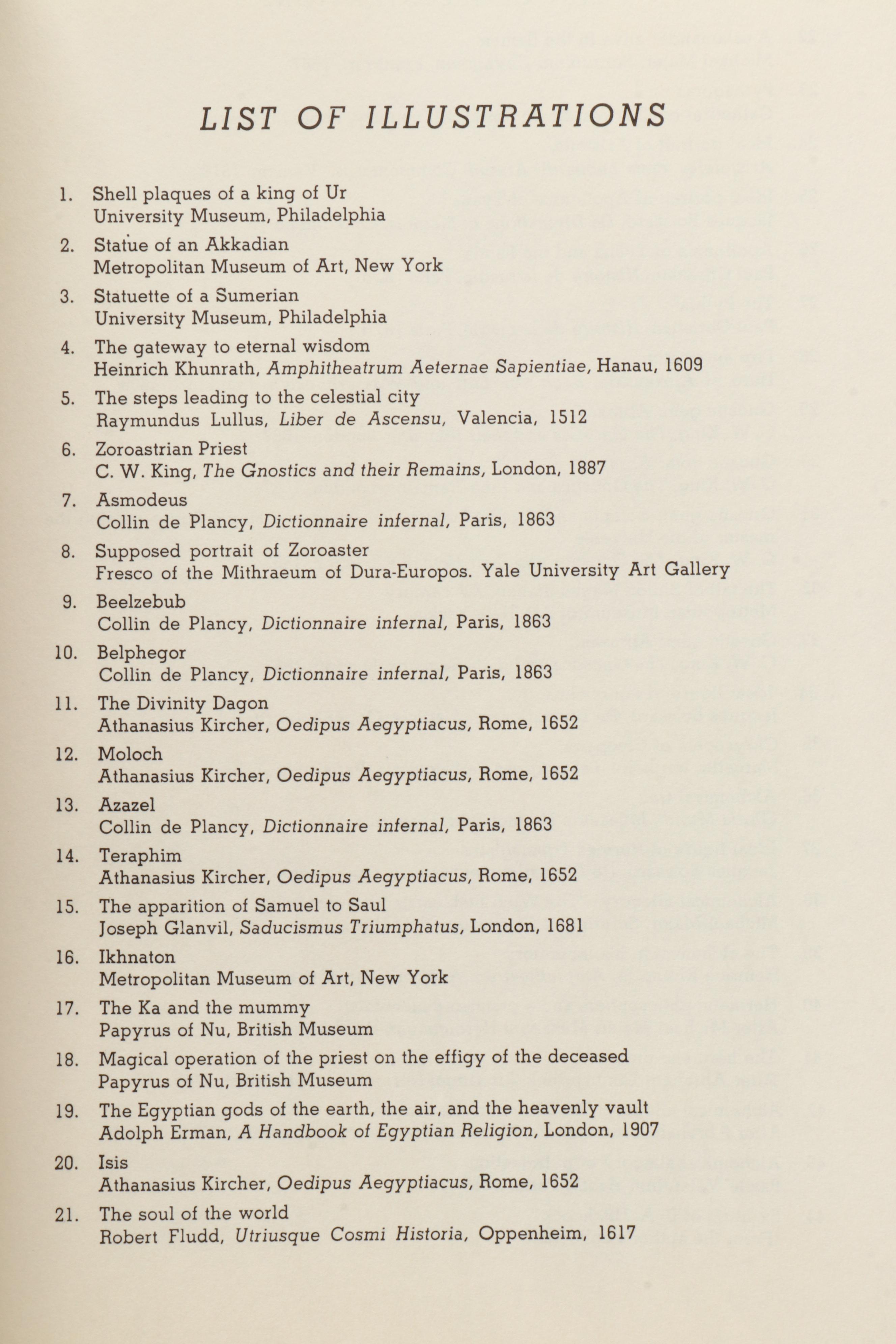 Illustrated "The History of Magic" by Kurt Seligmann, 1948