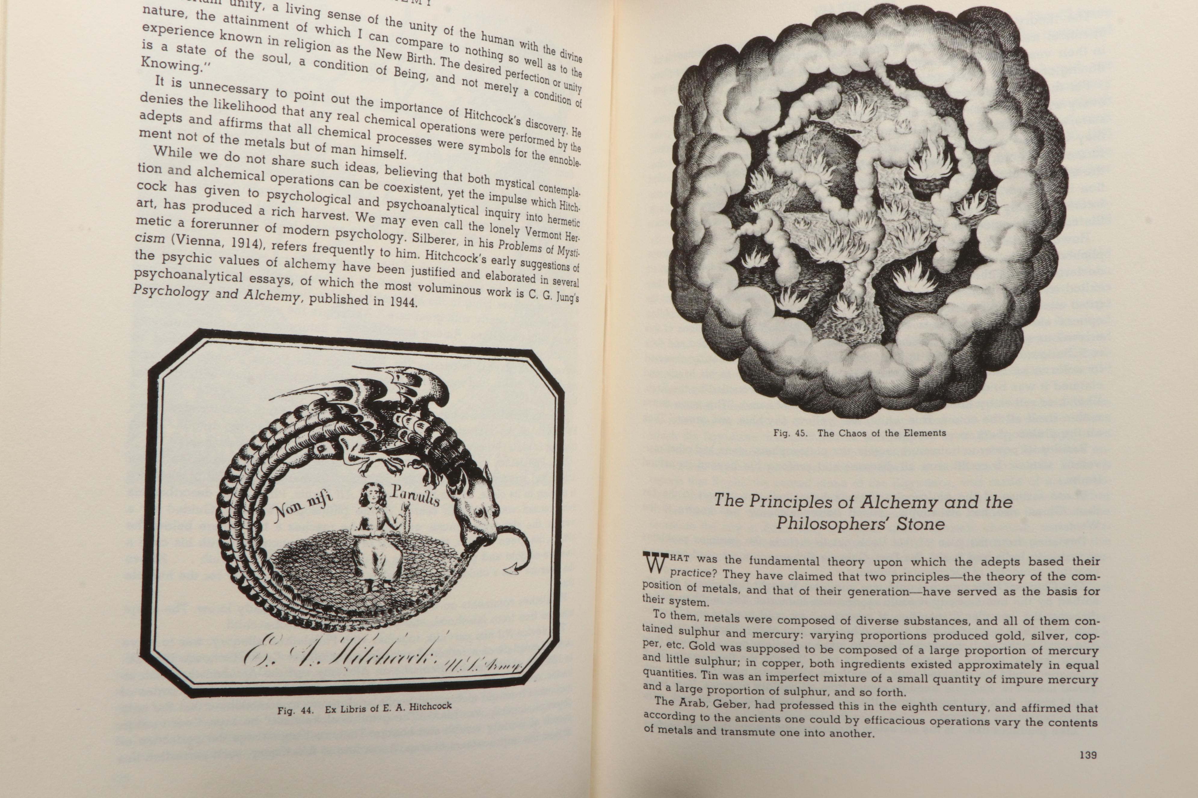 Illustrated "The History of Magic" by Kurt Seligmann, 1948