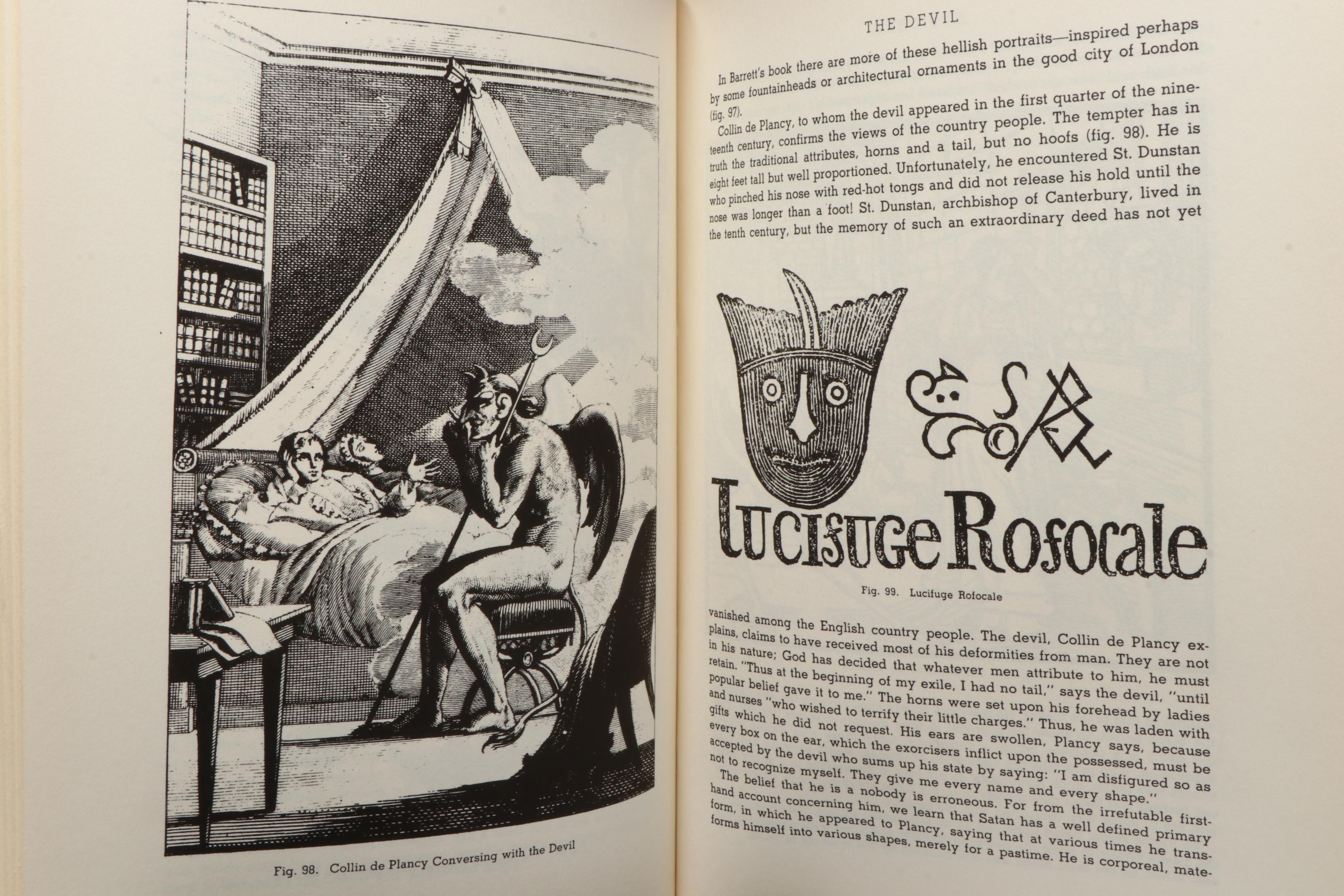 Illustrated "The History of Magic" by Kurt Seligmann, 1948