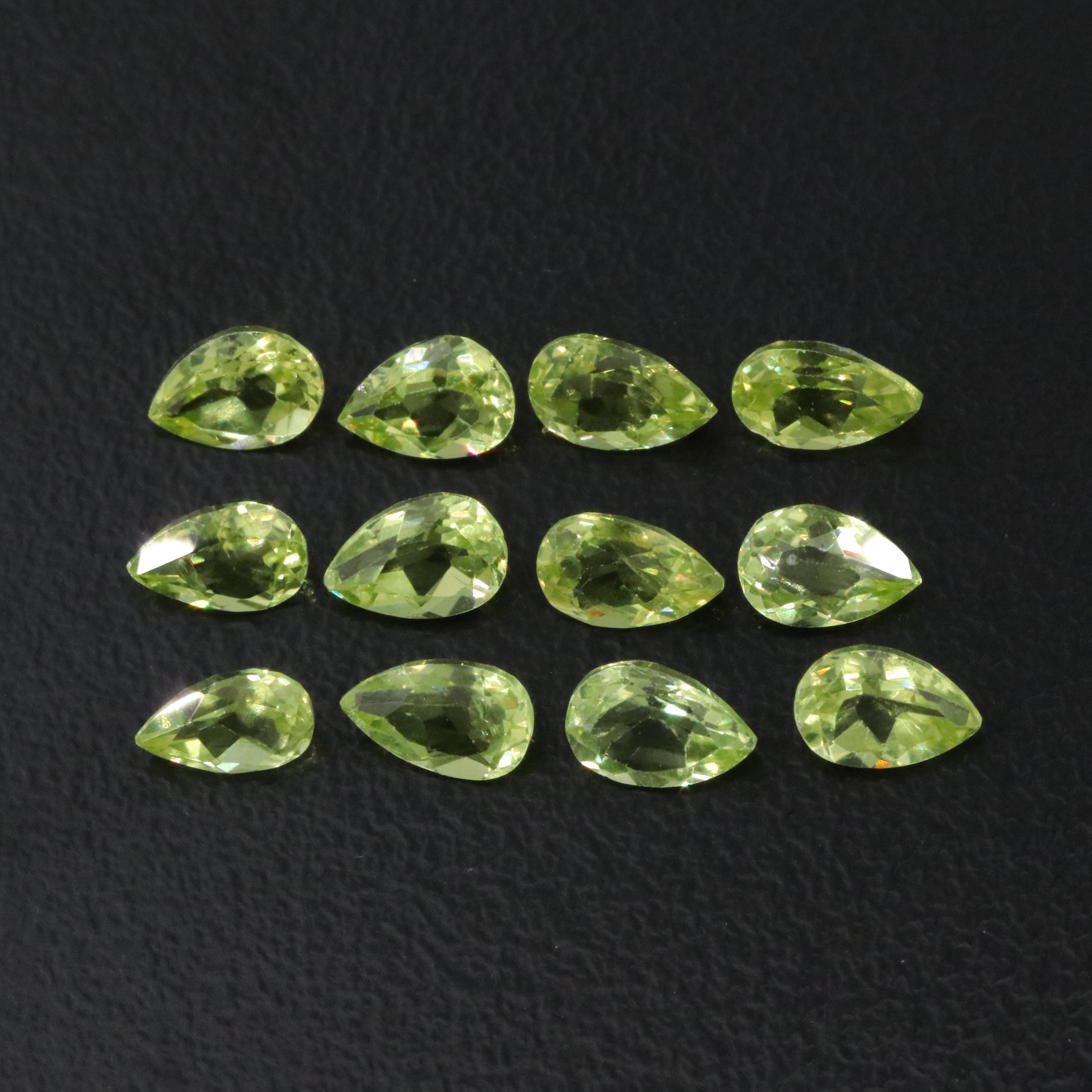 Loose 5.38 CTW Peridot Lot