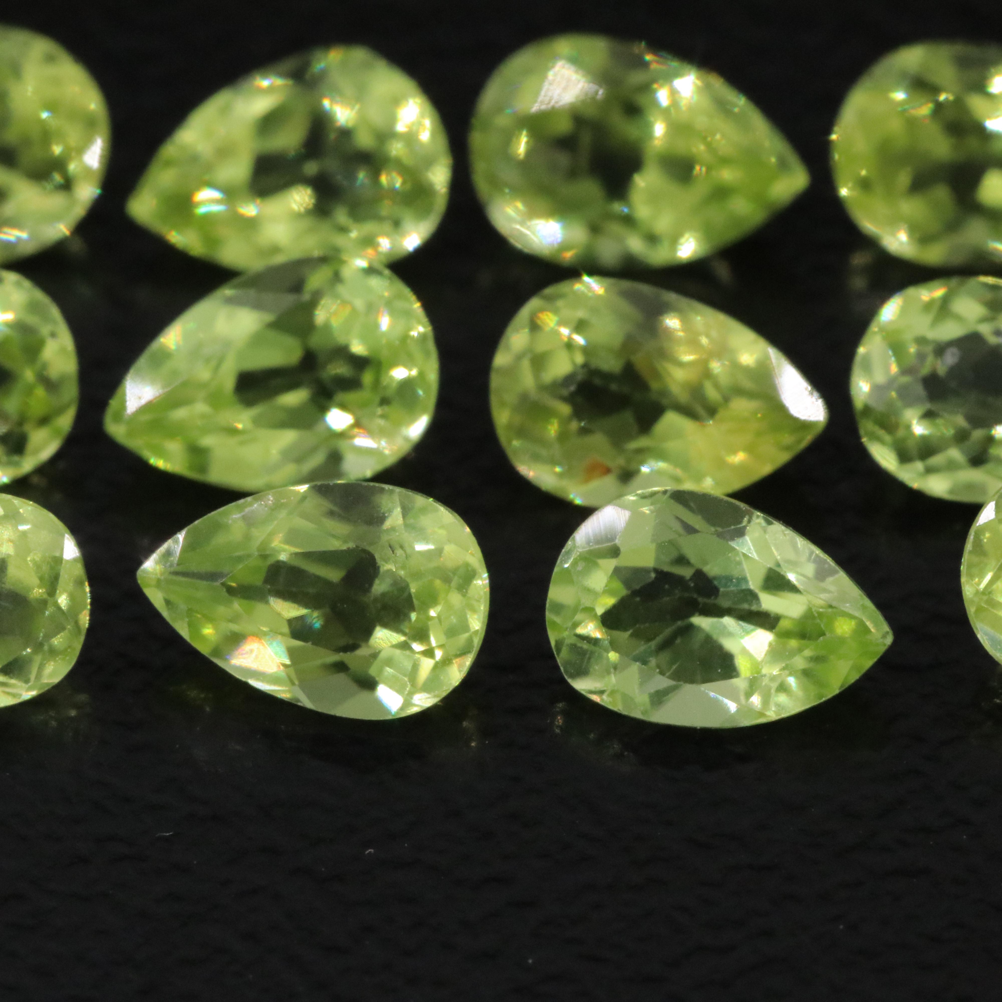 Loose 5.38 CTW Peridot Lot