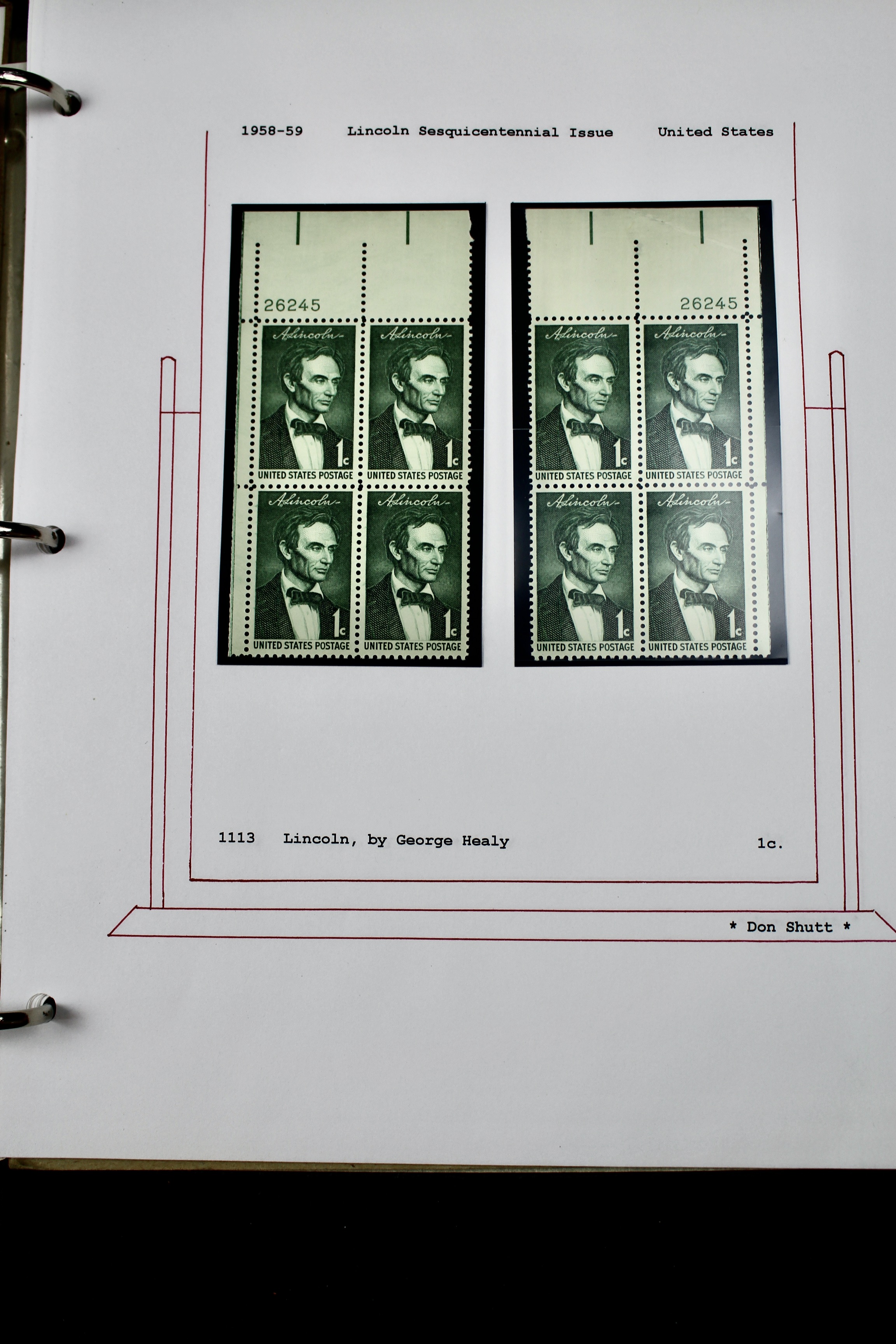Sixteen Hand-Made Albums of Postage Stamp Collections