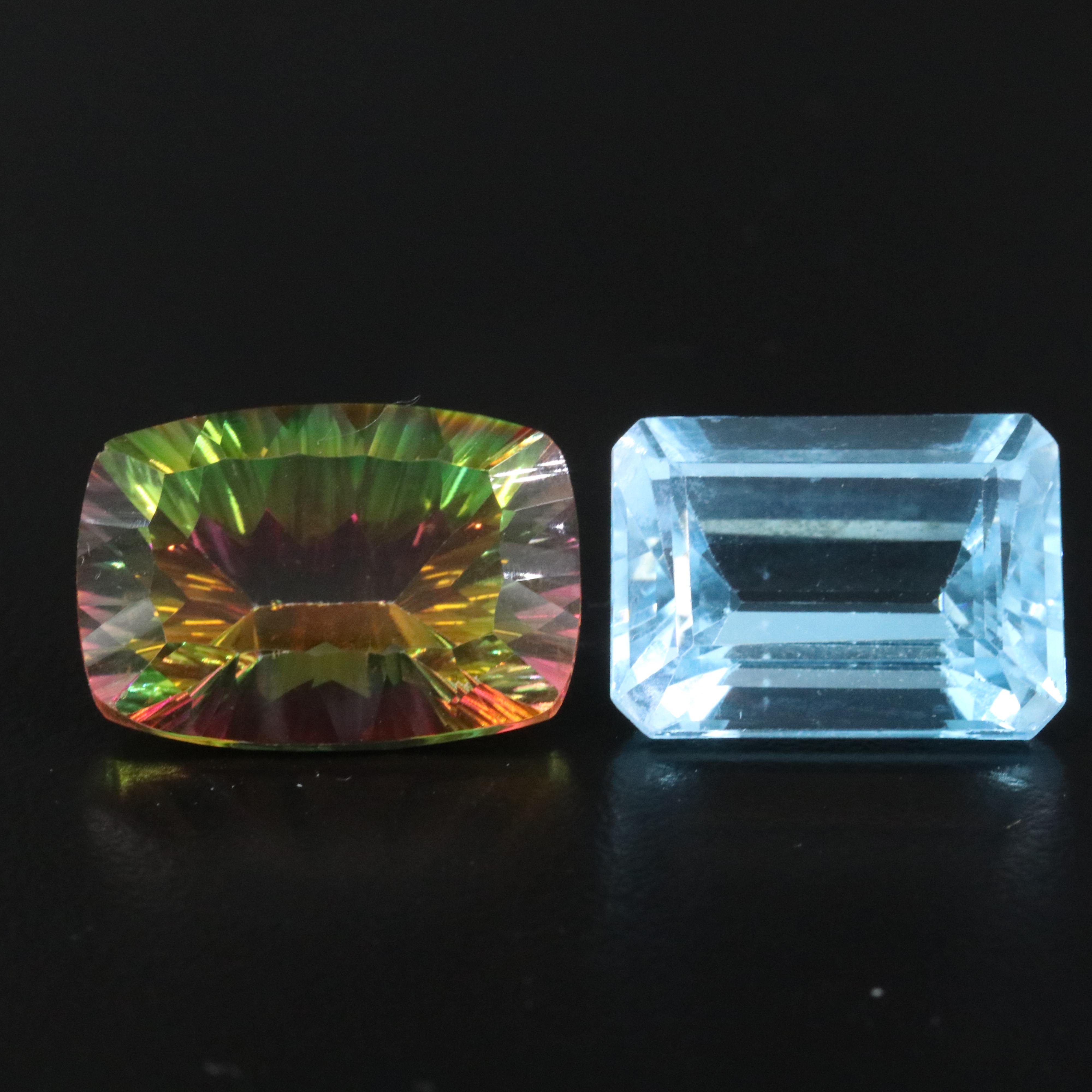 Loose 27.65 CTW Quartz and Topaz