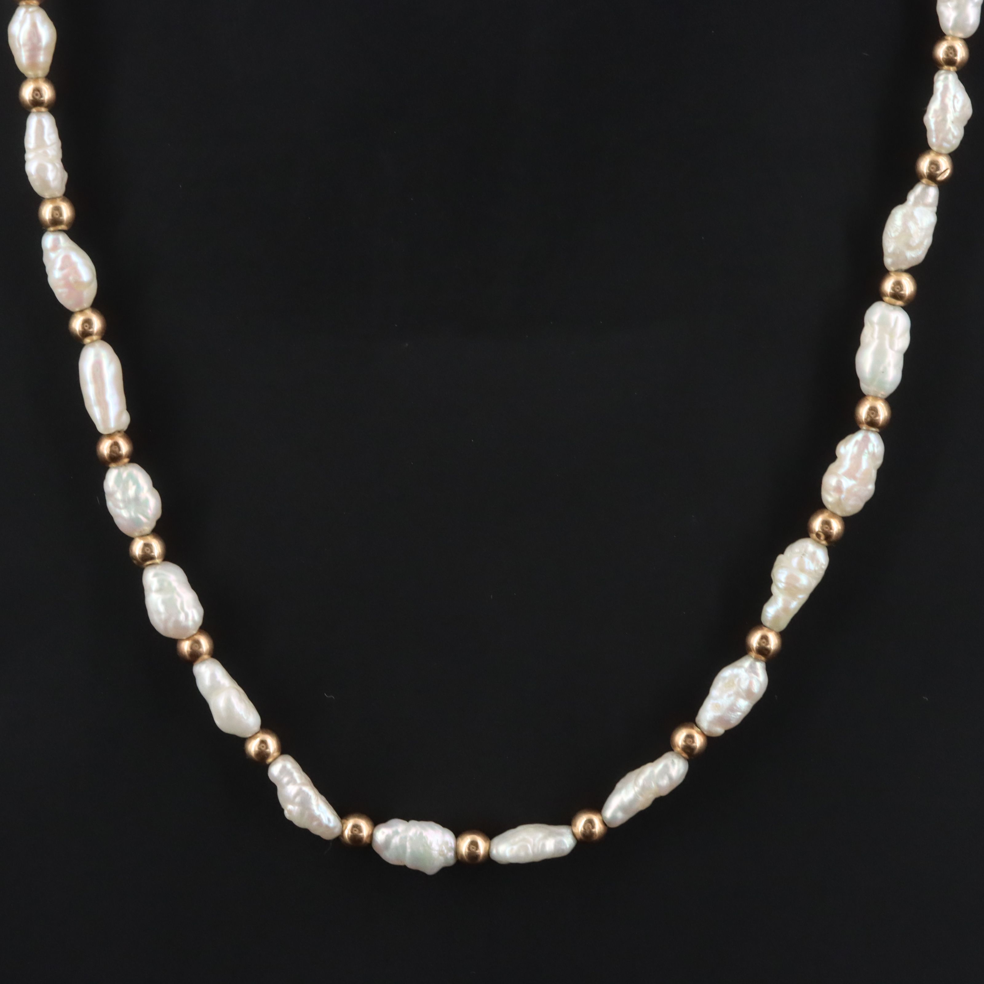 14K and Pearl Necklace