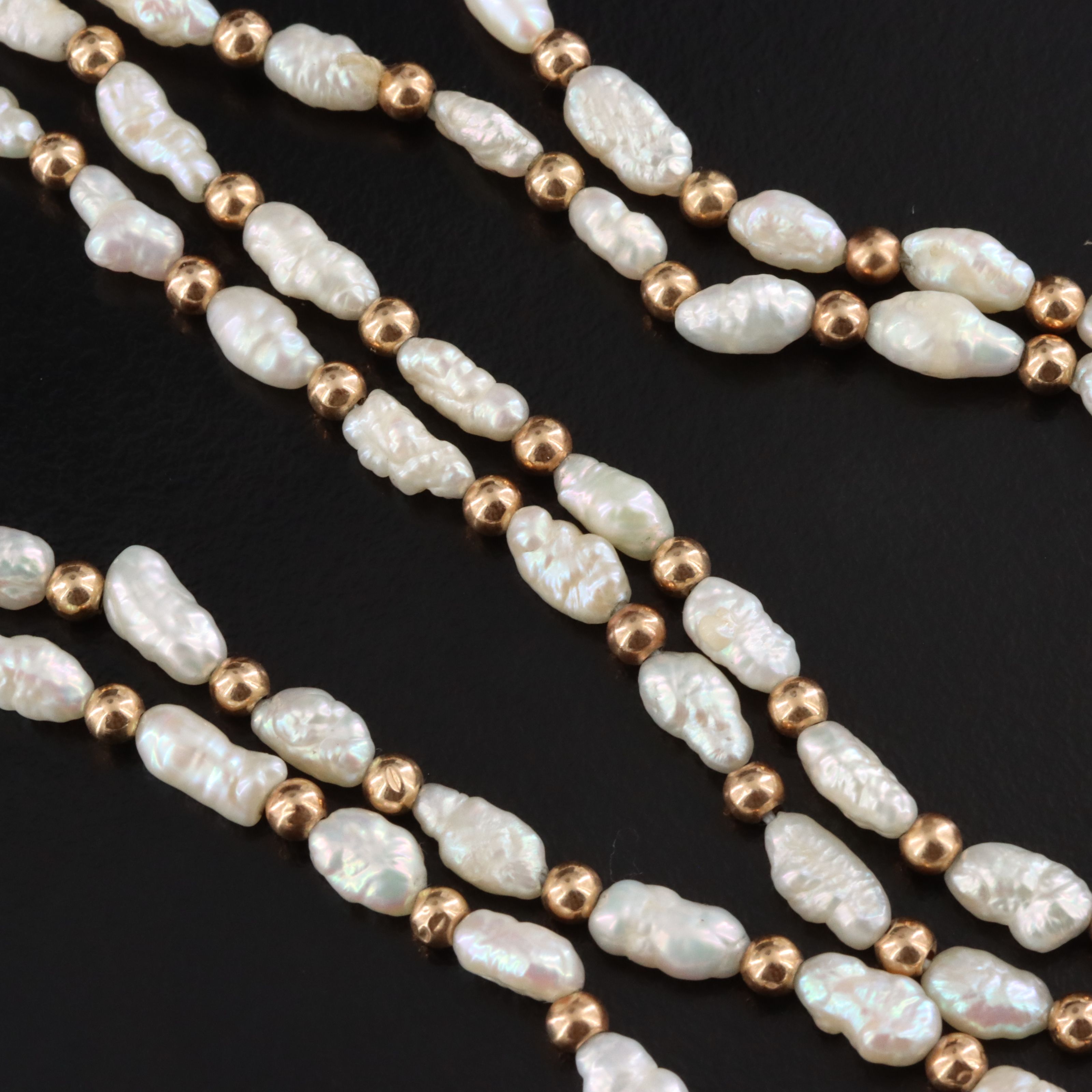 14K and Pearl Necklace