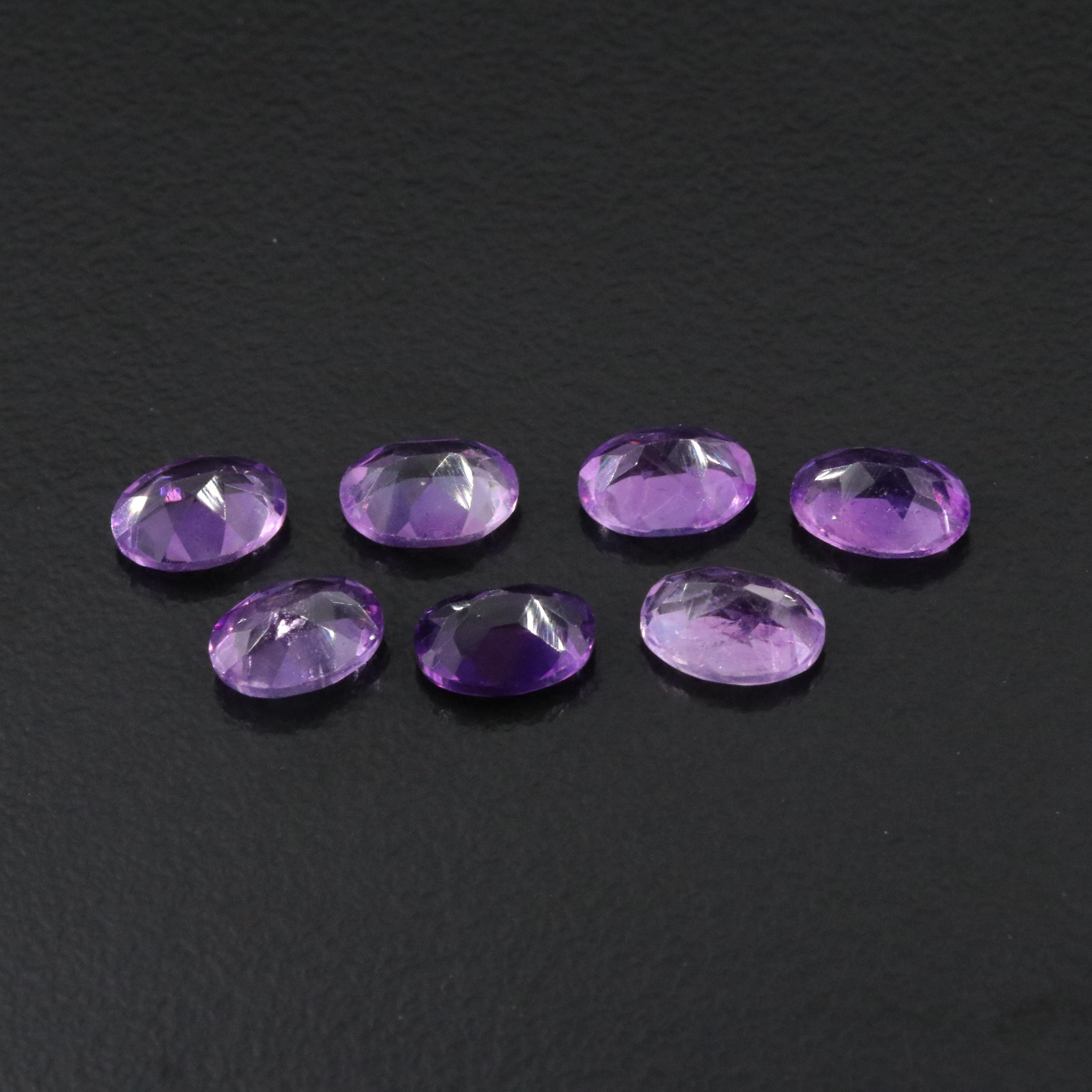 Loose 5.14 CTW Amethyst Lot