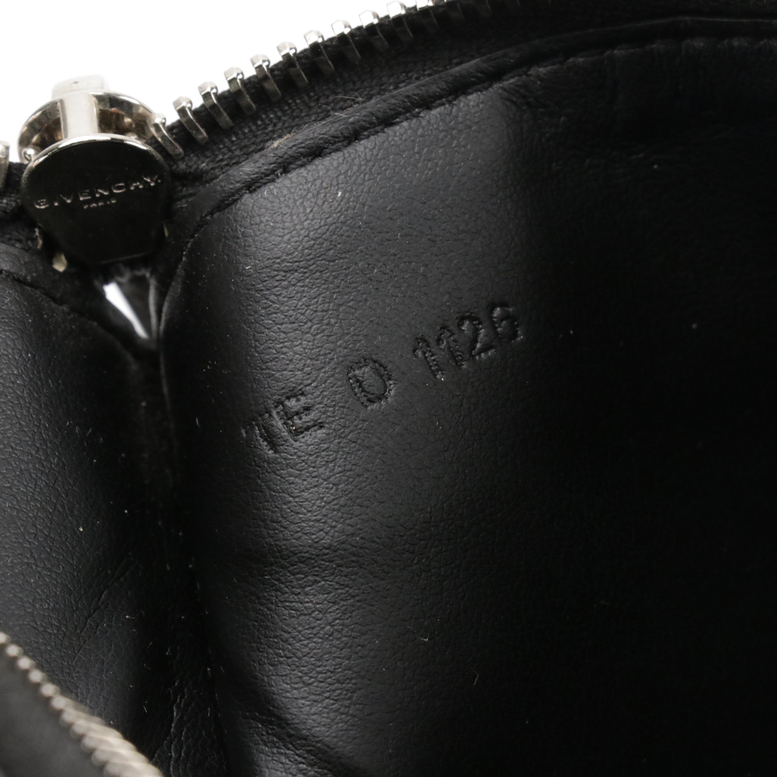 Givenchy "Real Eyes Realize Real Lies" Zip Pouch