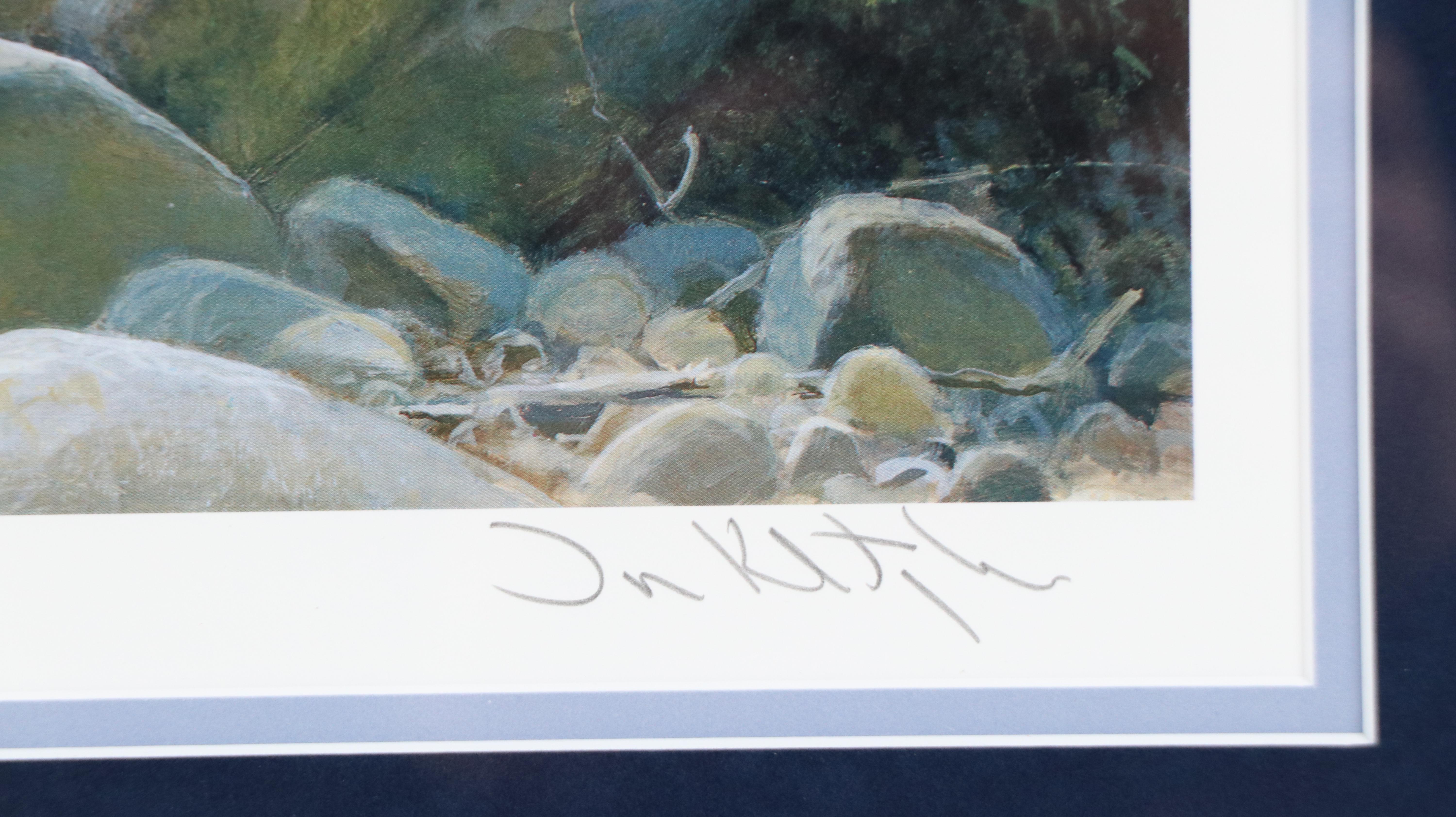 Don Kloetzke Offset Lithograph "Feather of an Eagle," 1994