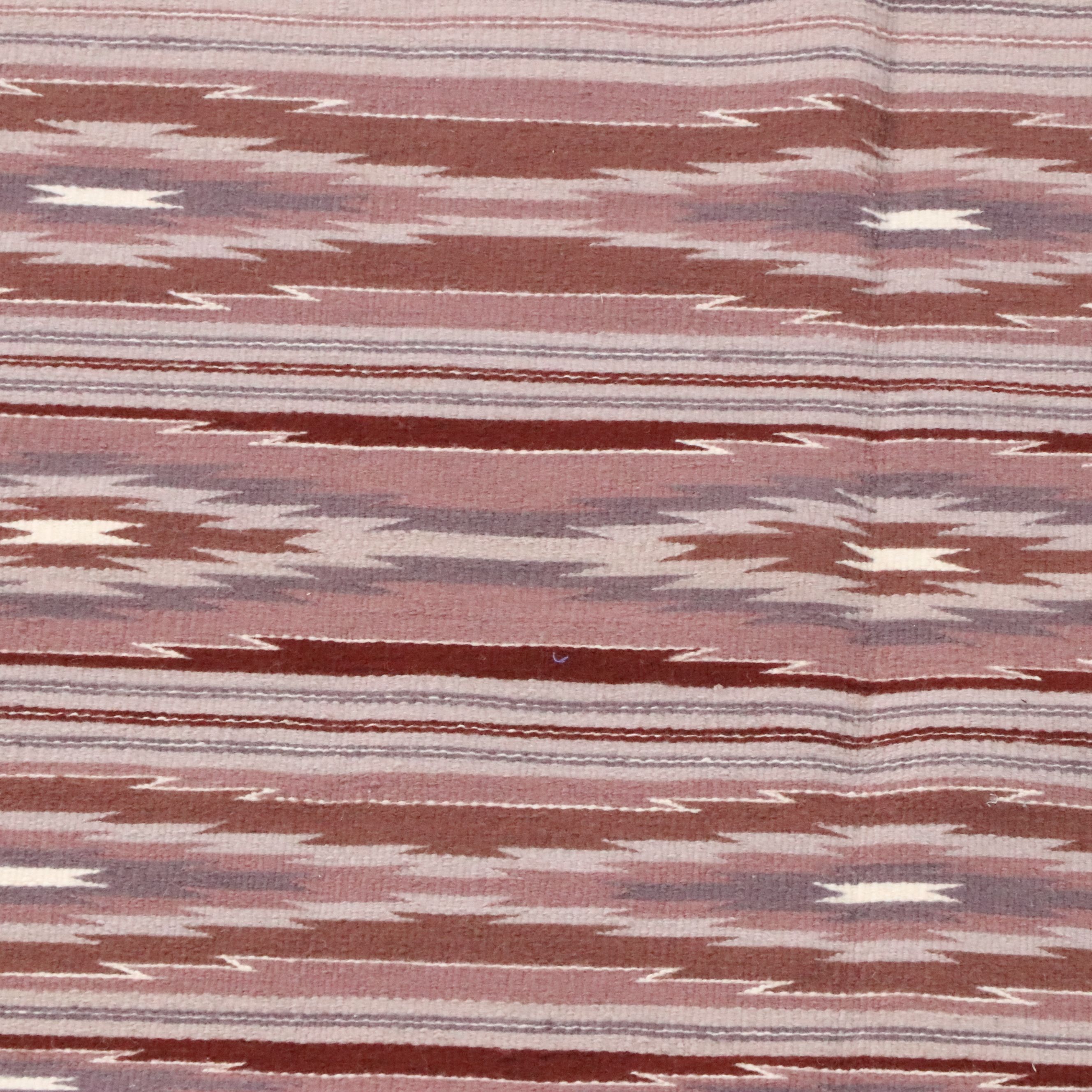 4'5 x 5'6 Handwoven Navajo Wide Ruins Area Rug