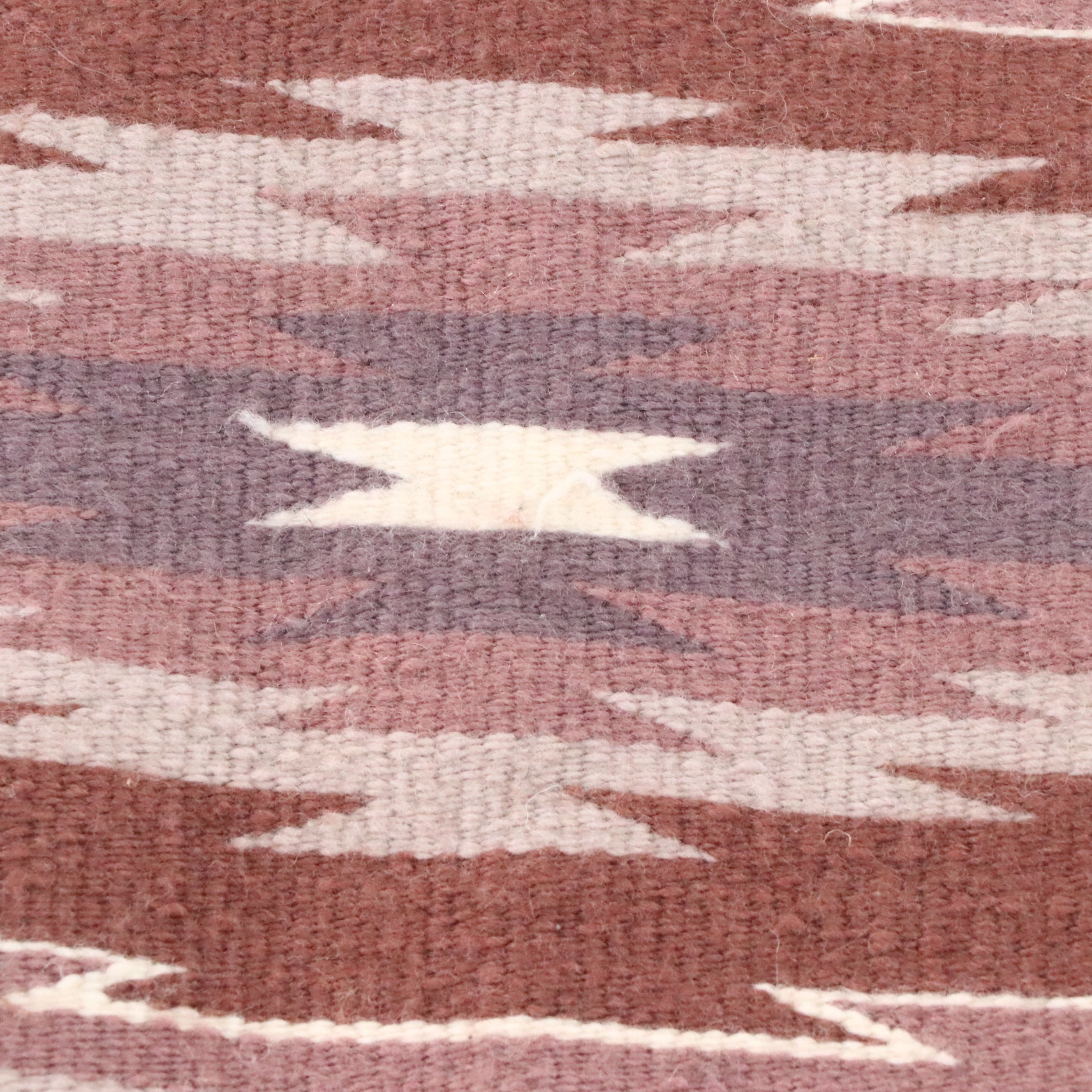 4'5 x 5'6 Handwoven Navajo Wide Ruins Area Rug