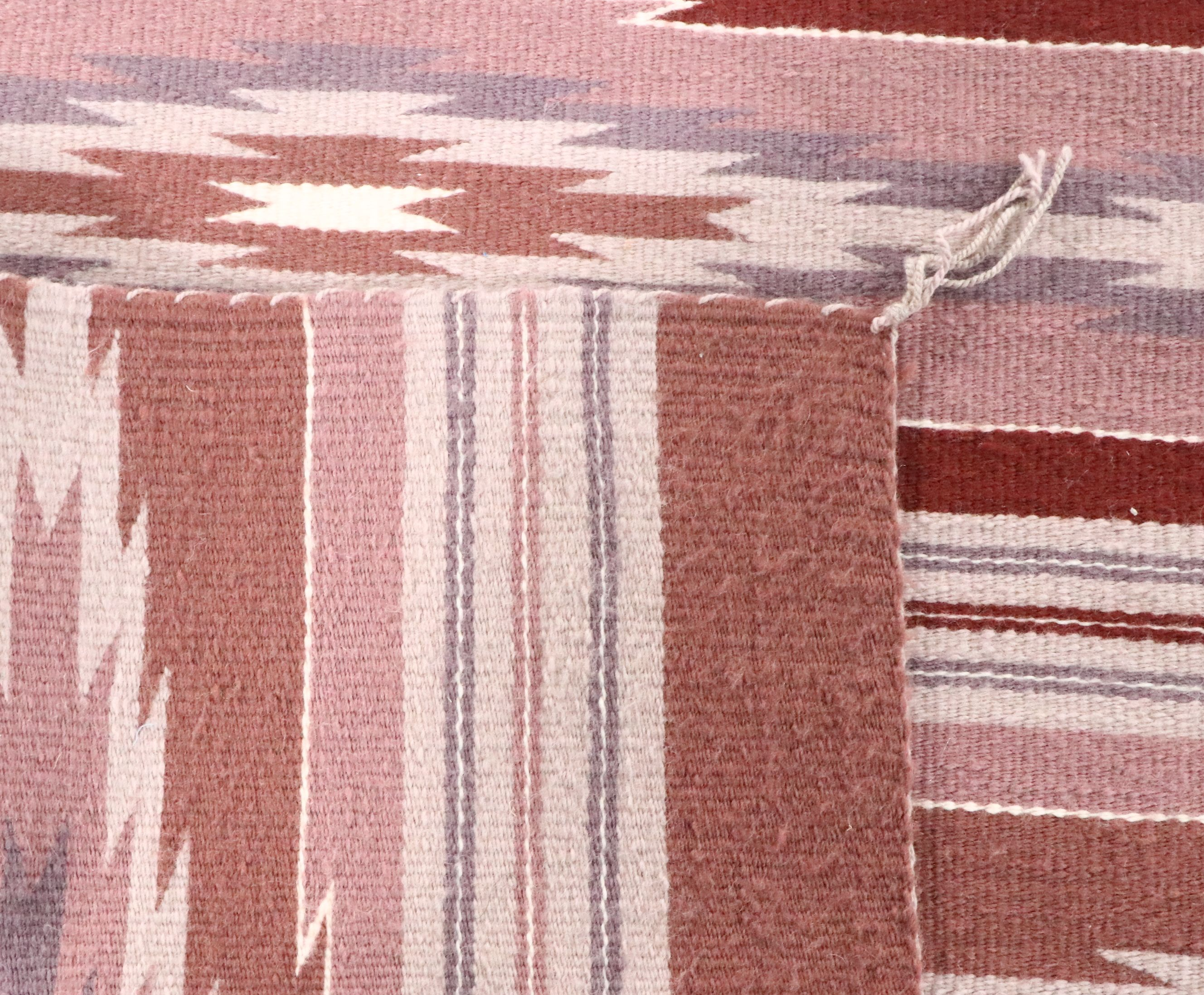 4'5 x 5'6 Handwoven Navajo Wide Ruins Area Rug