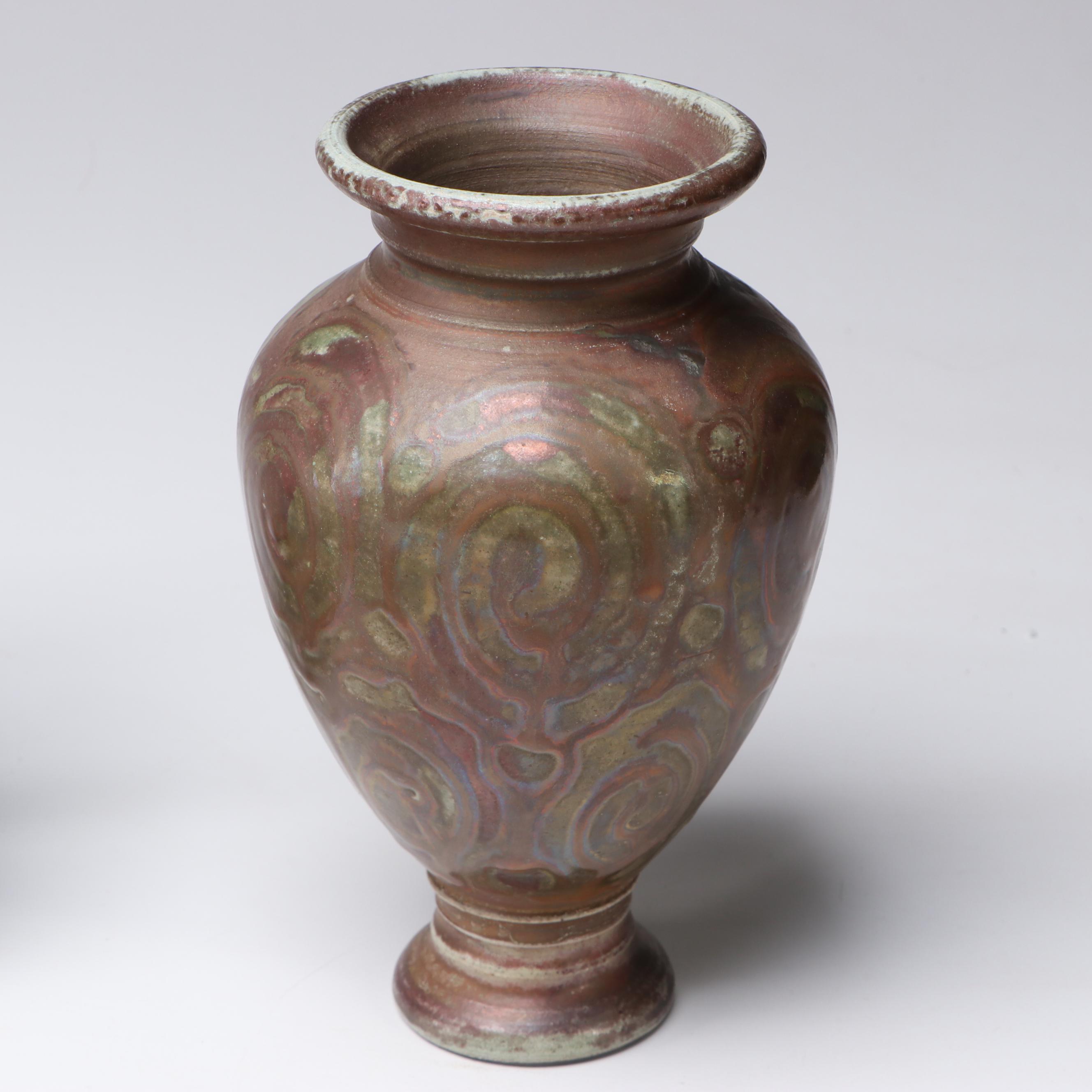 Philippines Hand-Painted Fans, L. Hjorth and Other Vases, More