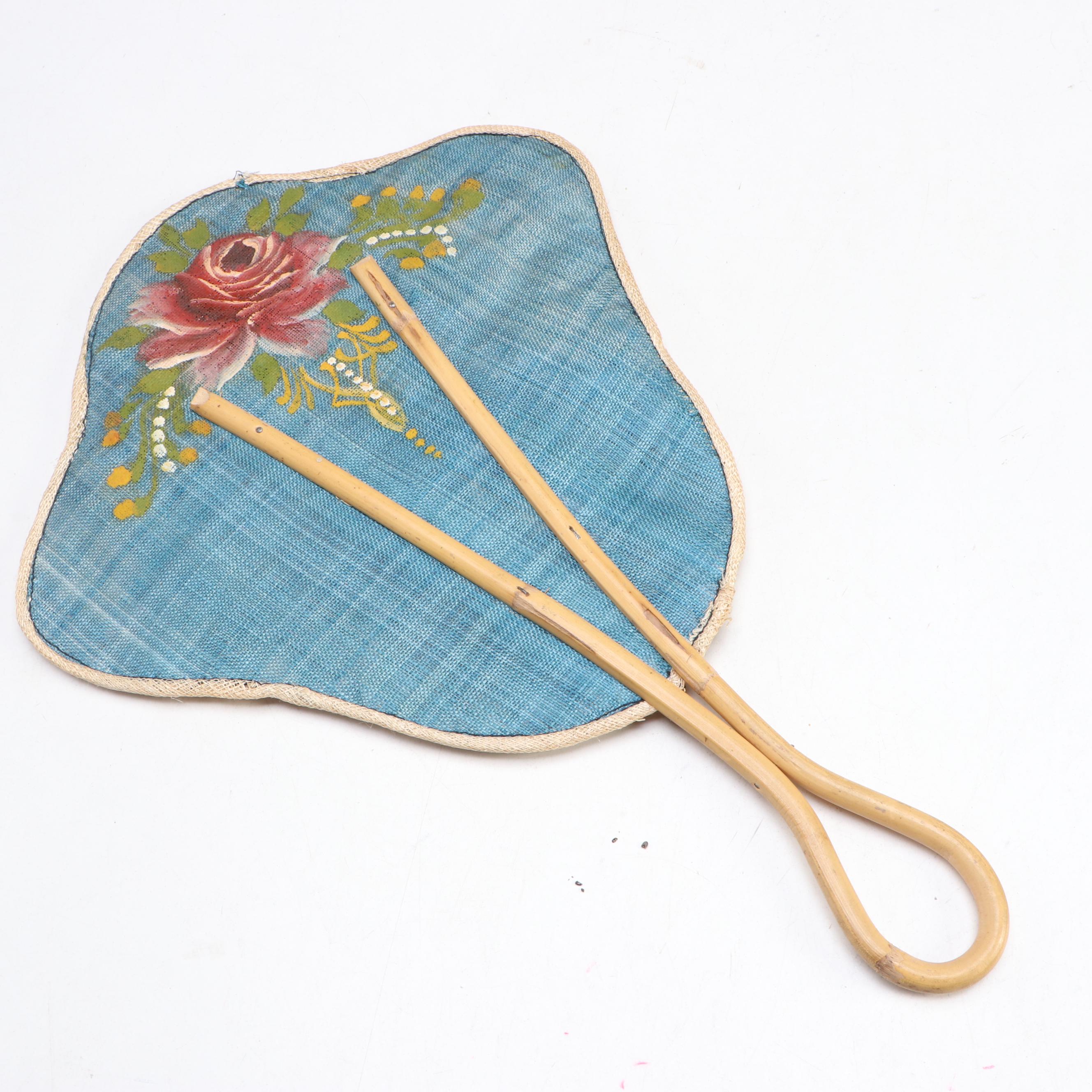 Philippines Hand-Painted Fans, L. Hjorth and Other Vases, More