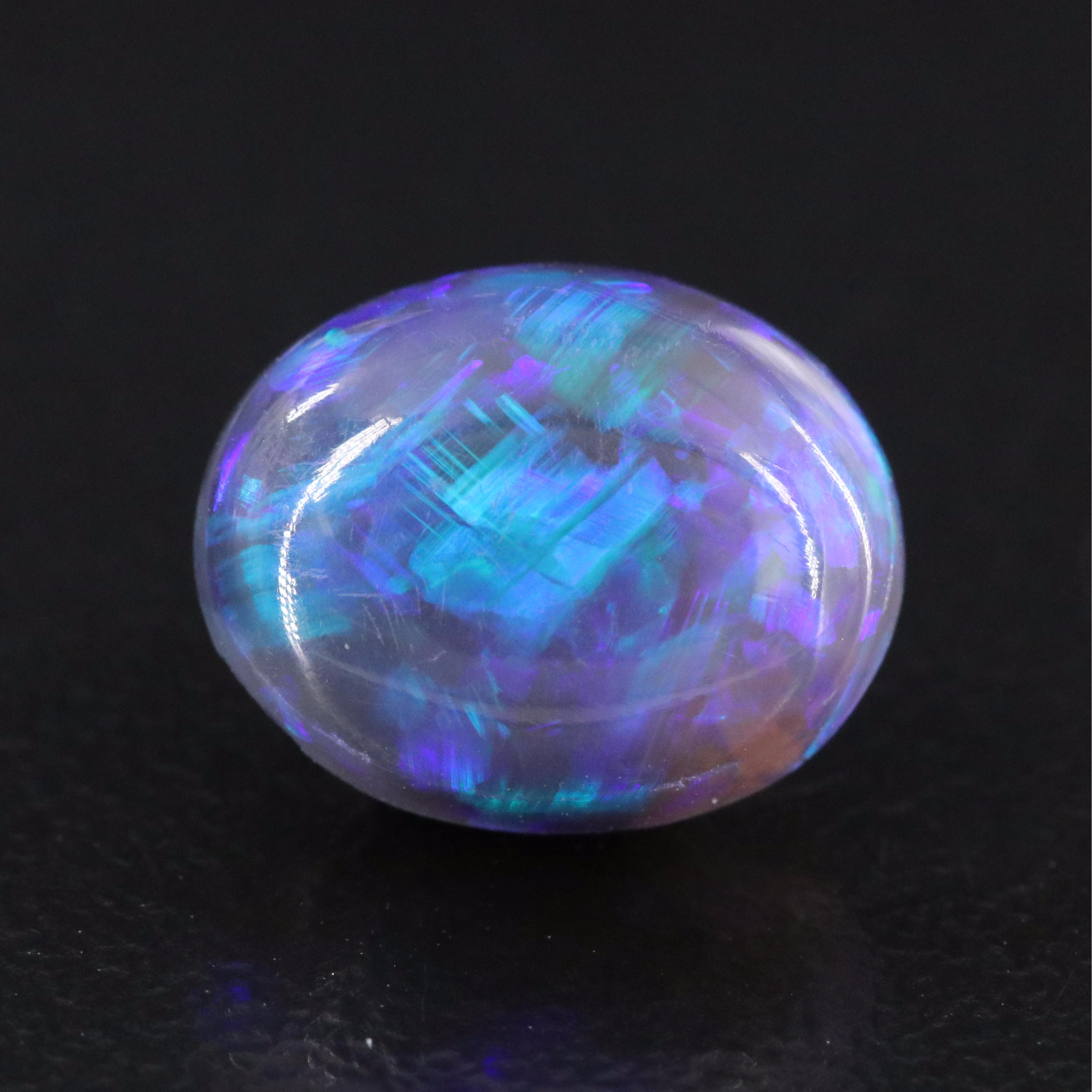 Loose 2.91 CT Black Opal