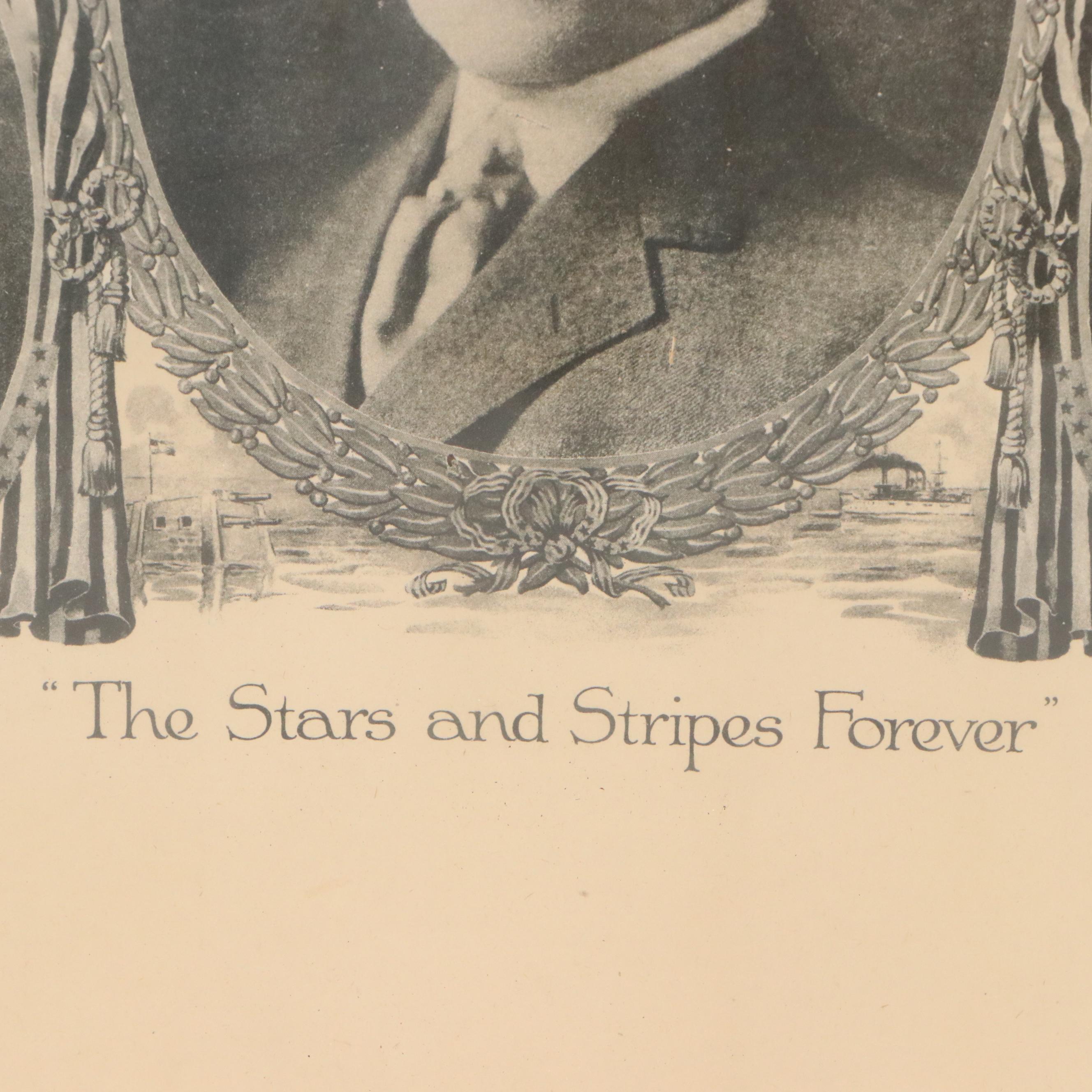 Mort Künstler Print "Southern Stars" and Woodrow Wilson Campaign Poster