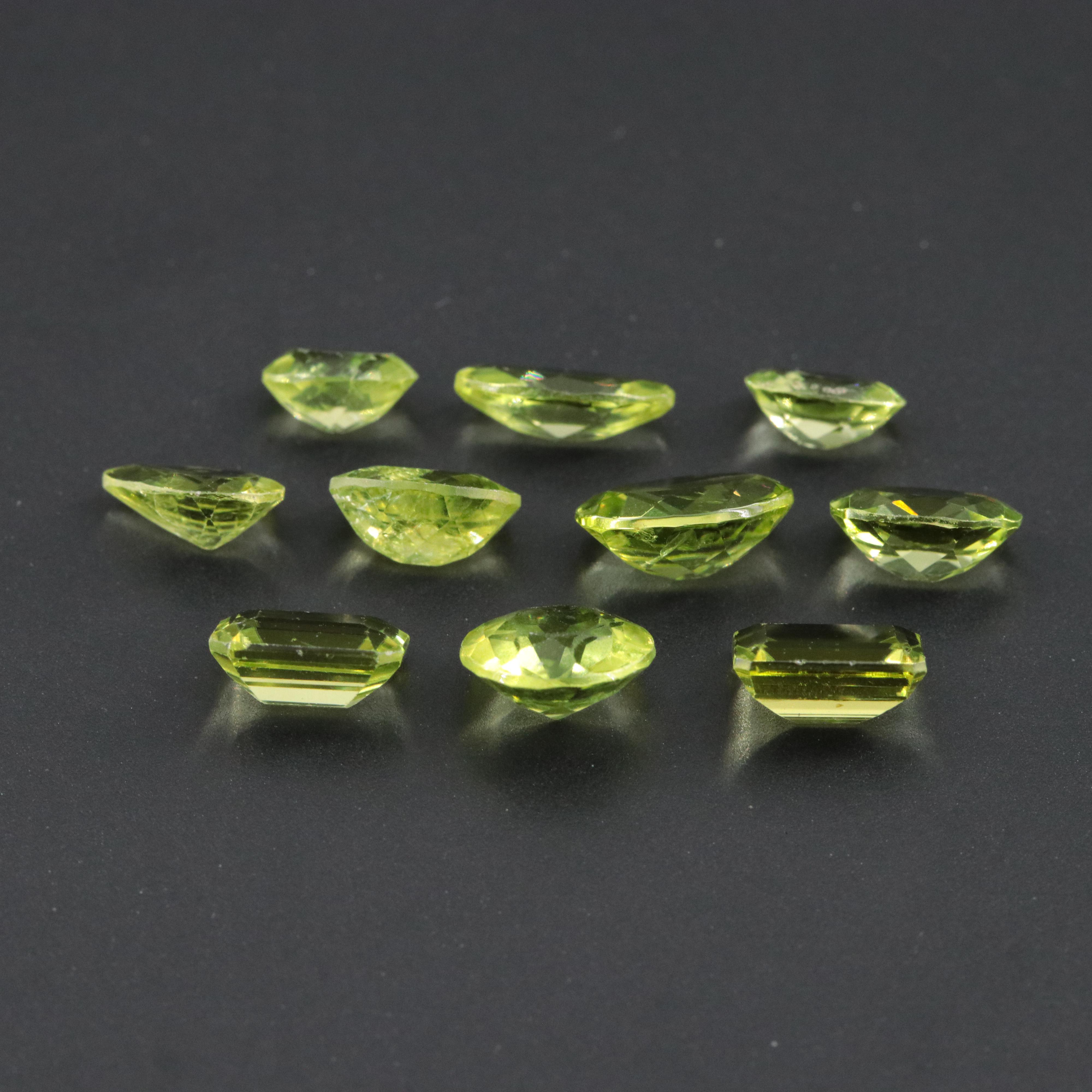 Loose 8.13 CTW Peridots
