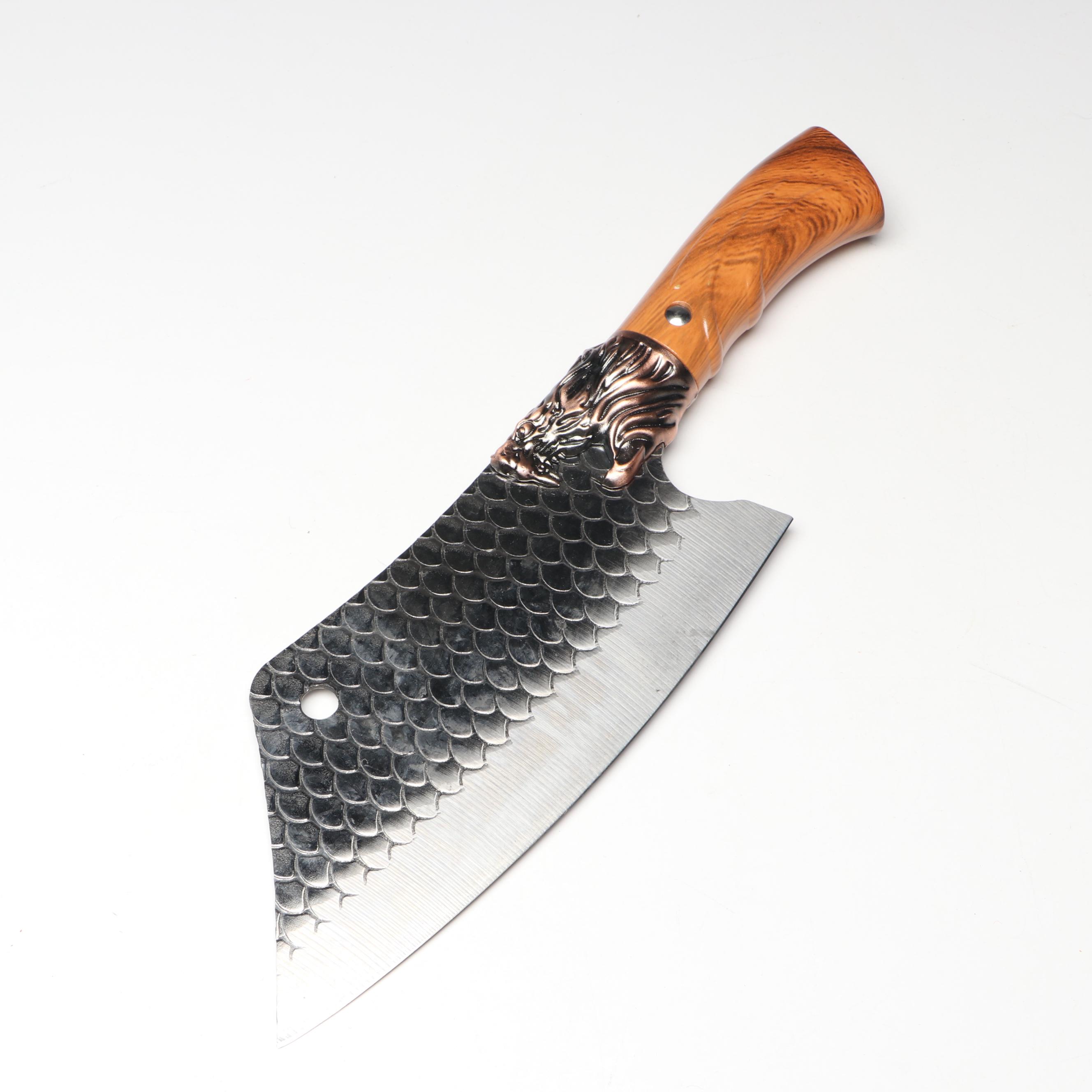 Japanese Style Etched Stainless Steel Chef's Knives