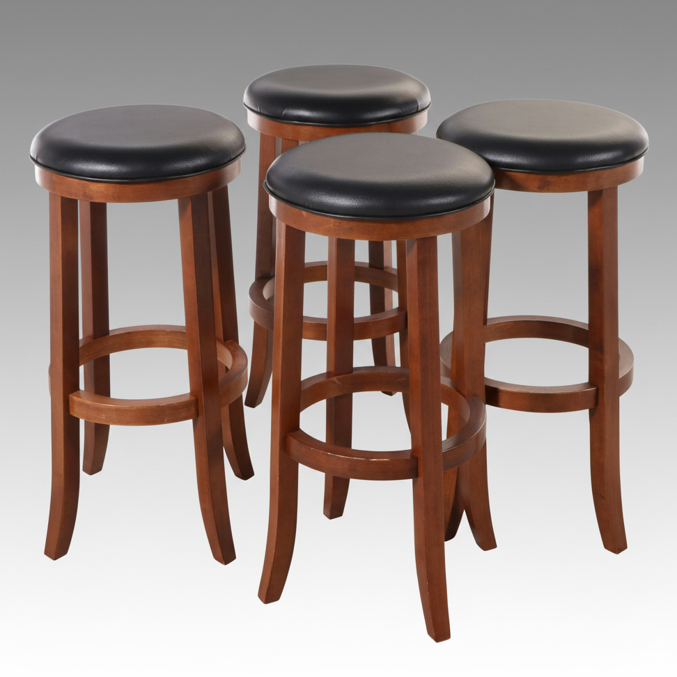 Set of Four Contemporary Barstools
