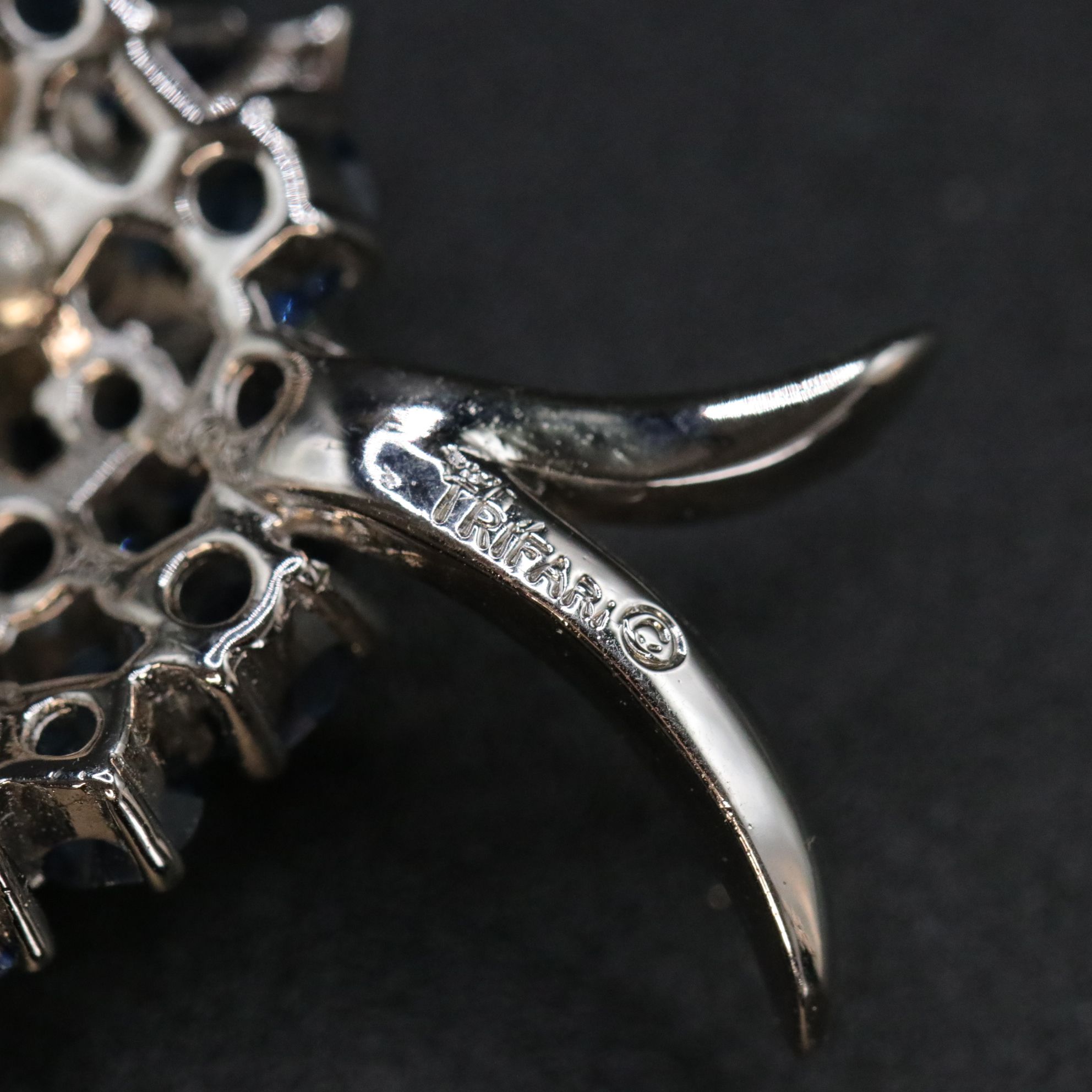 Azub, Trifari, and Sarah Coventry Crystal Brooches