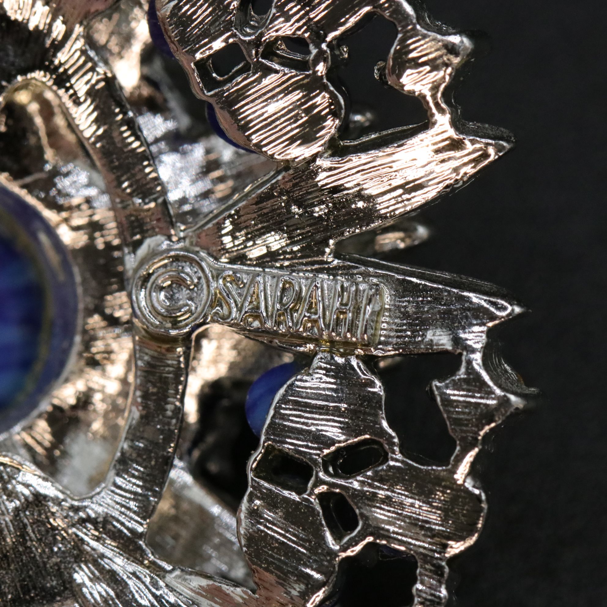Azub, Trifari, and Sarah Coventry Crystal Brooches