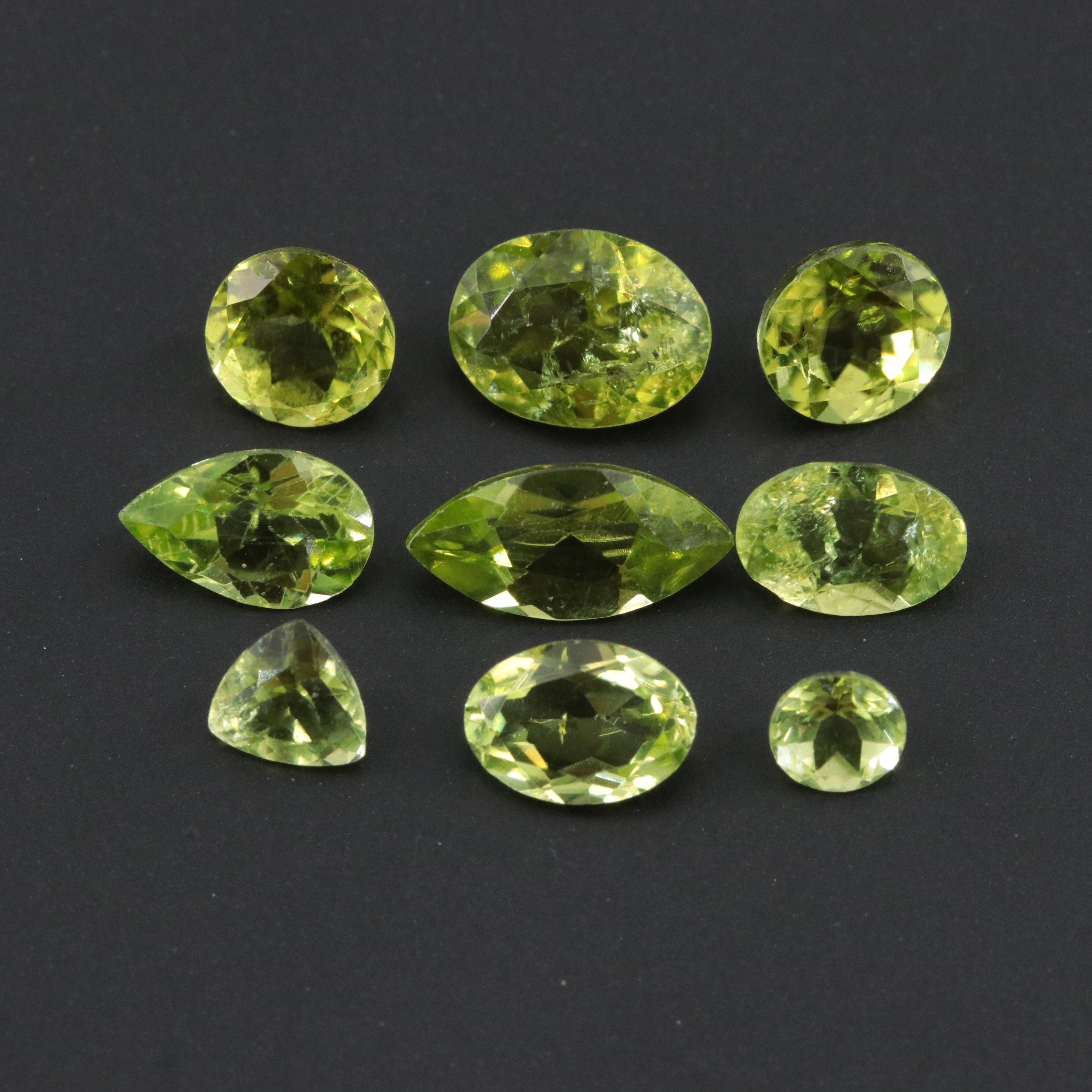 Loose 7.31 CTW Peridots
