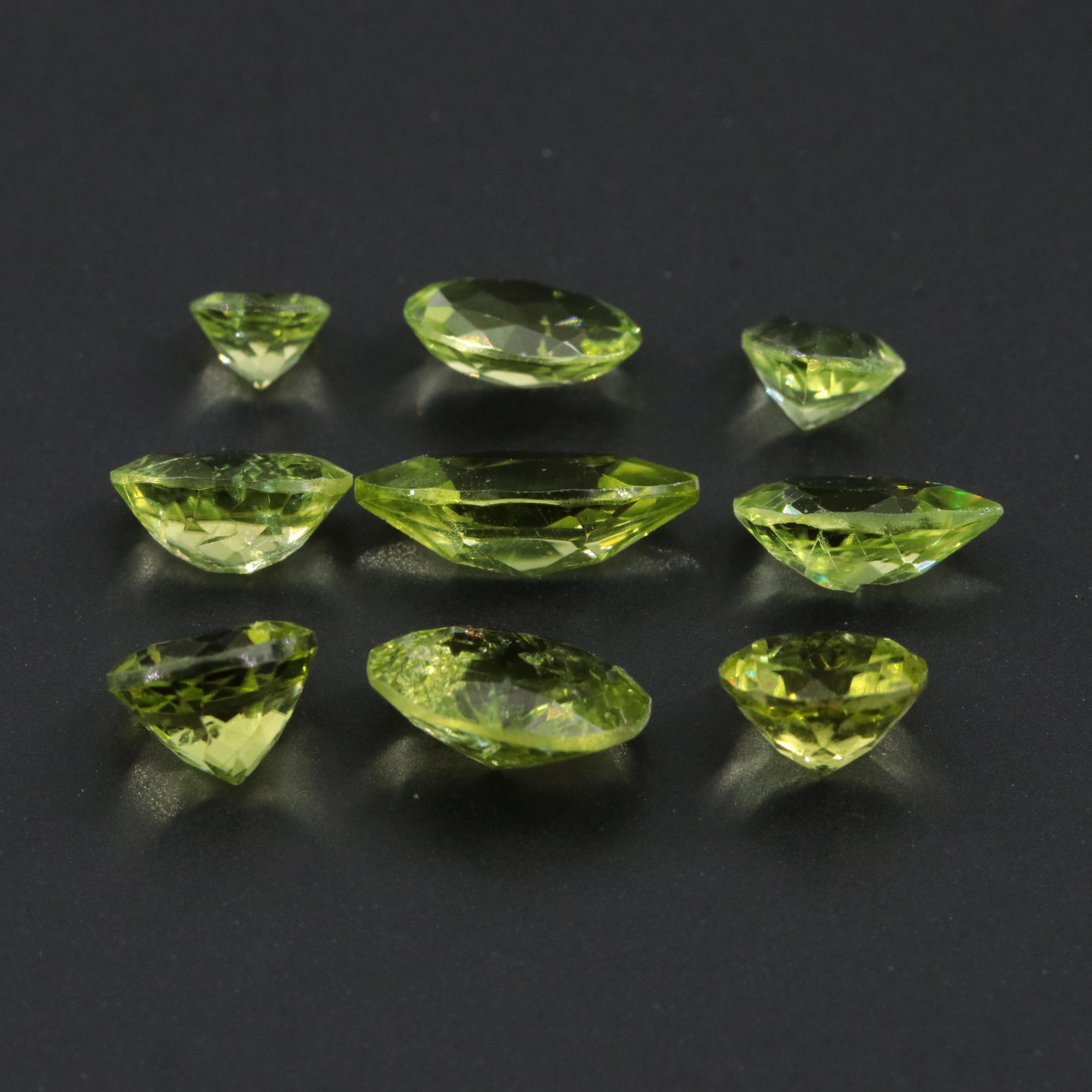 Loose 7.31 CTW Peridots