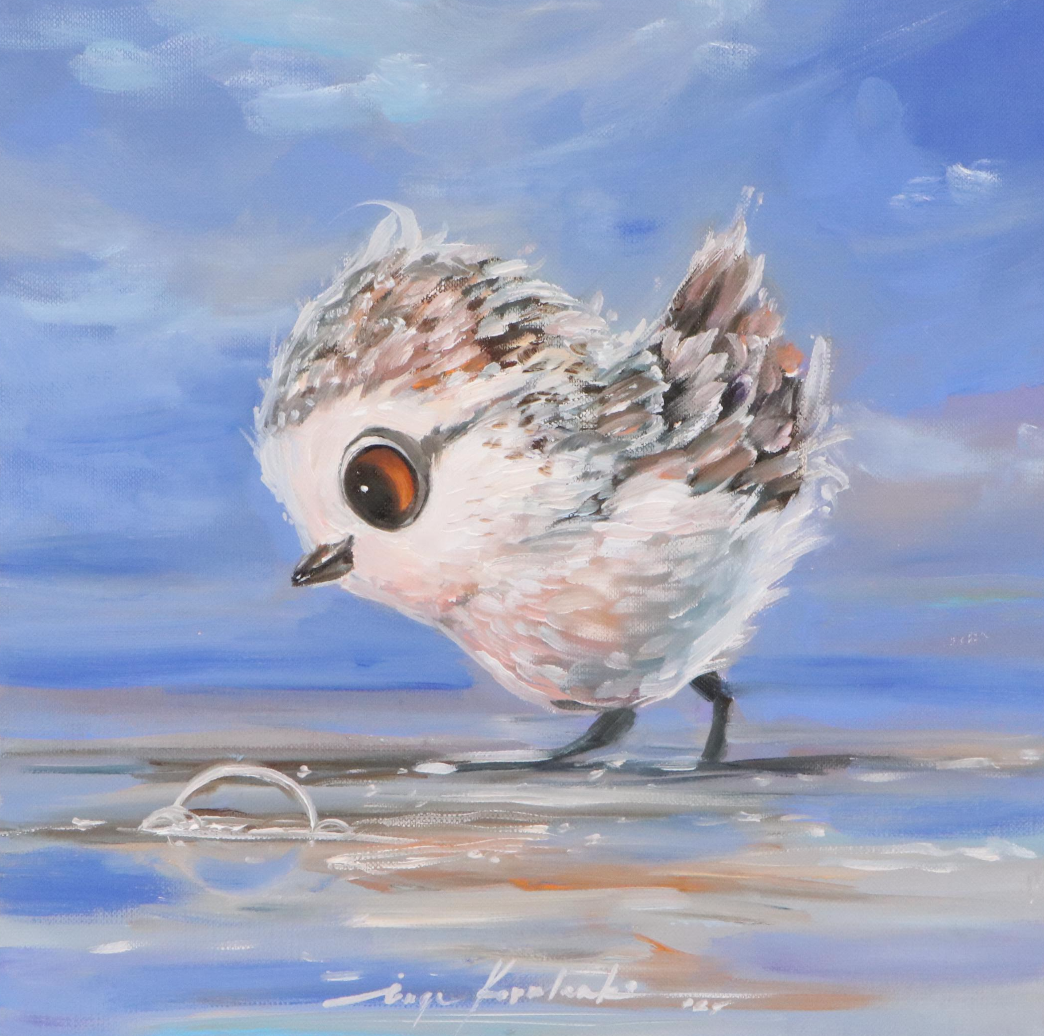 Inga Kovalenko Oil Painting of a Bird, 2025