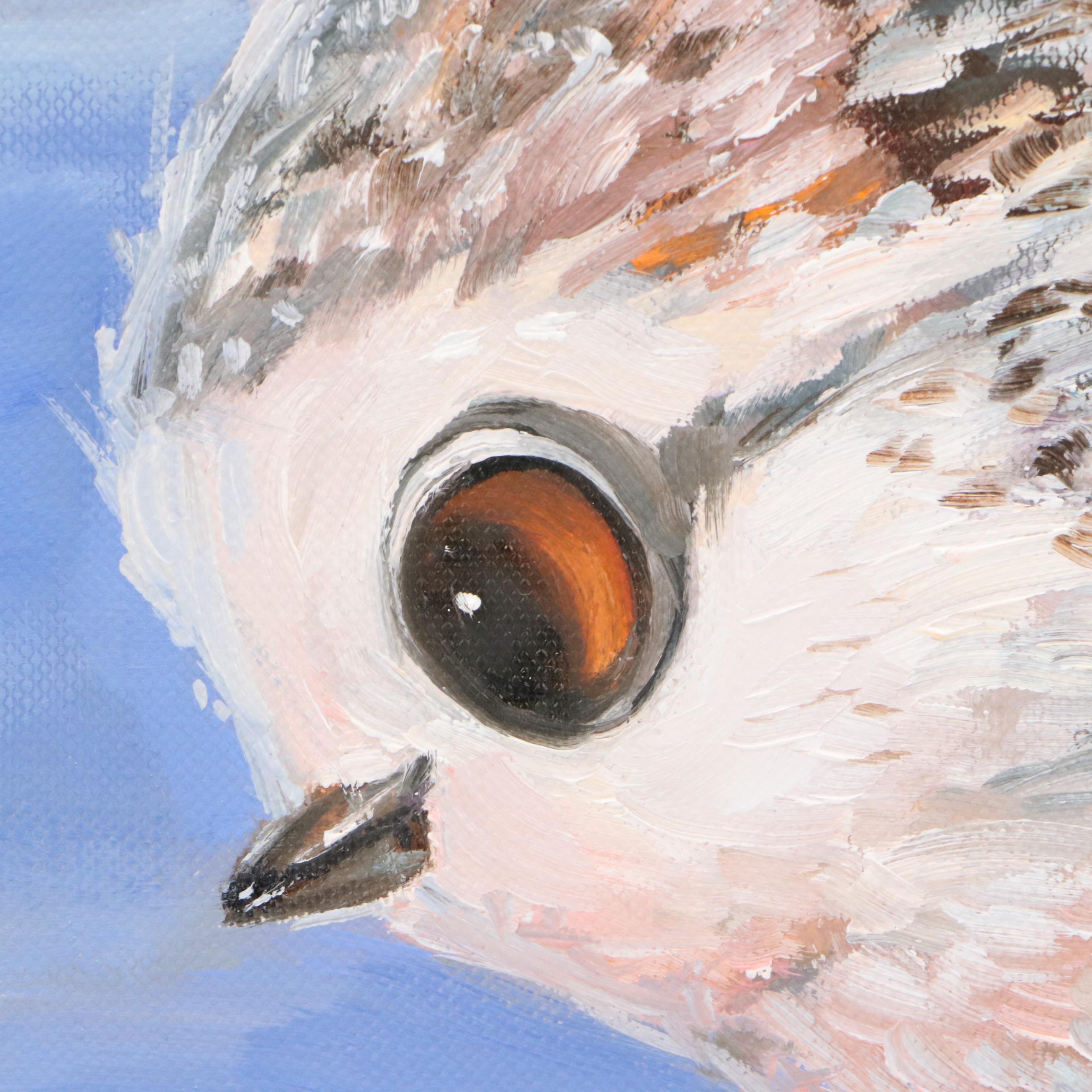 Inga Kovalenko Oil Painting of a Bird, 2025