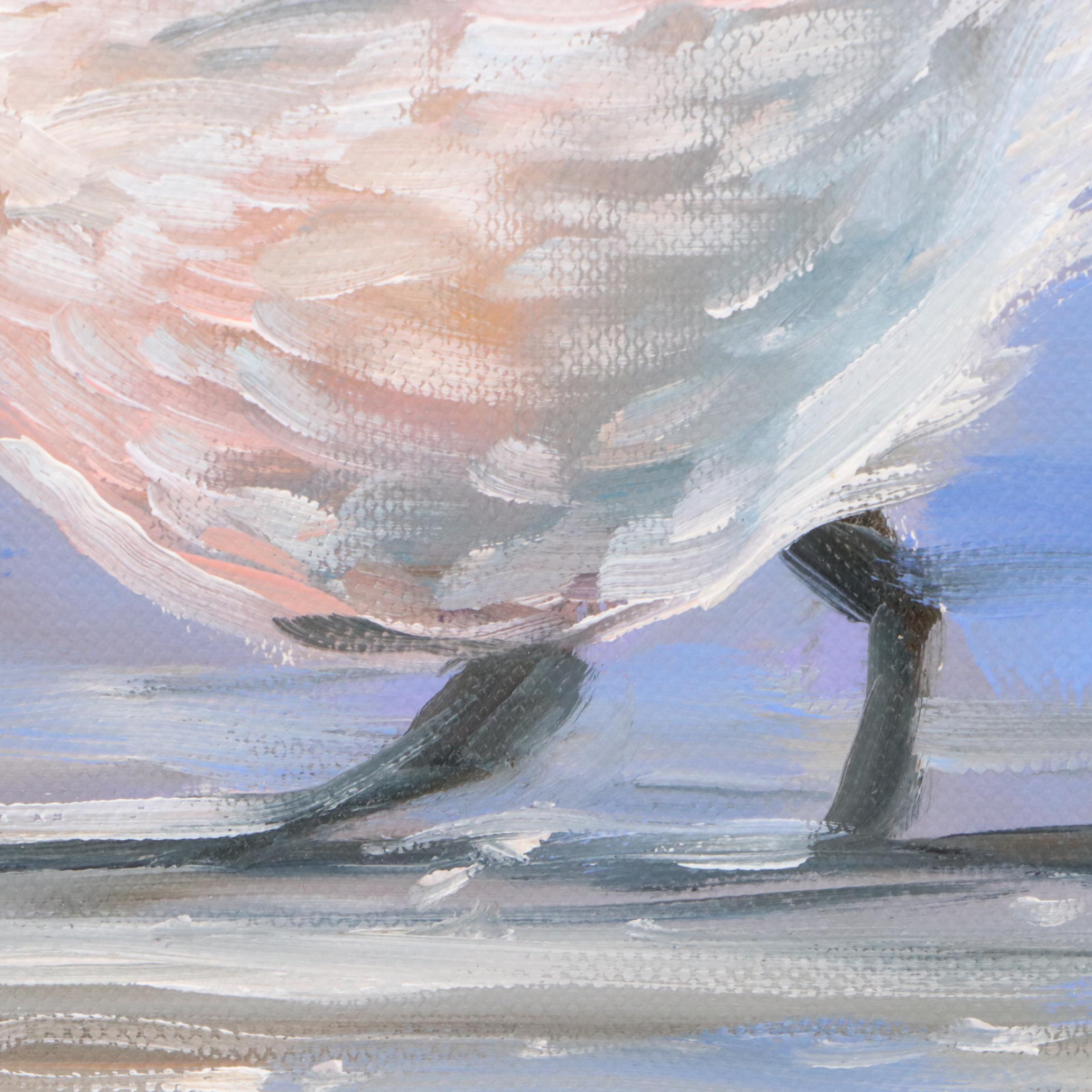 Inga Kovalenko Oil Painting of a Bird, 2025