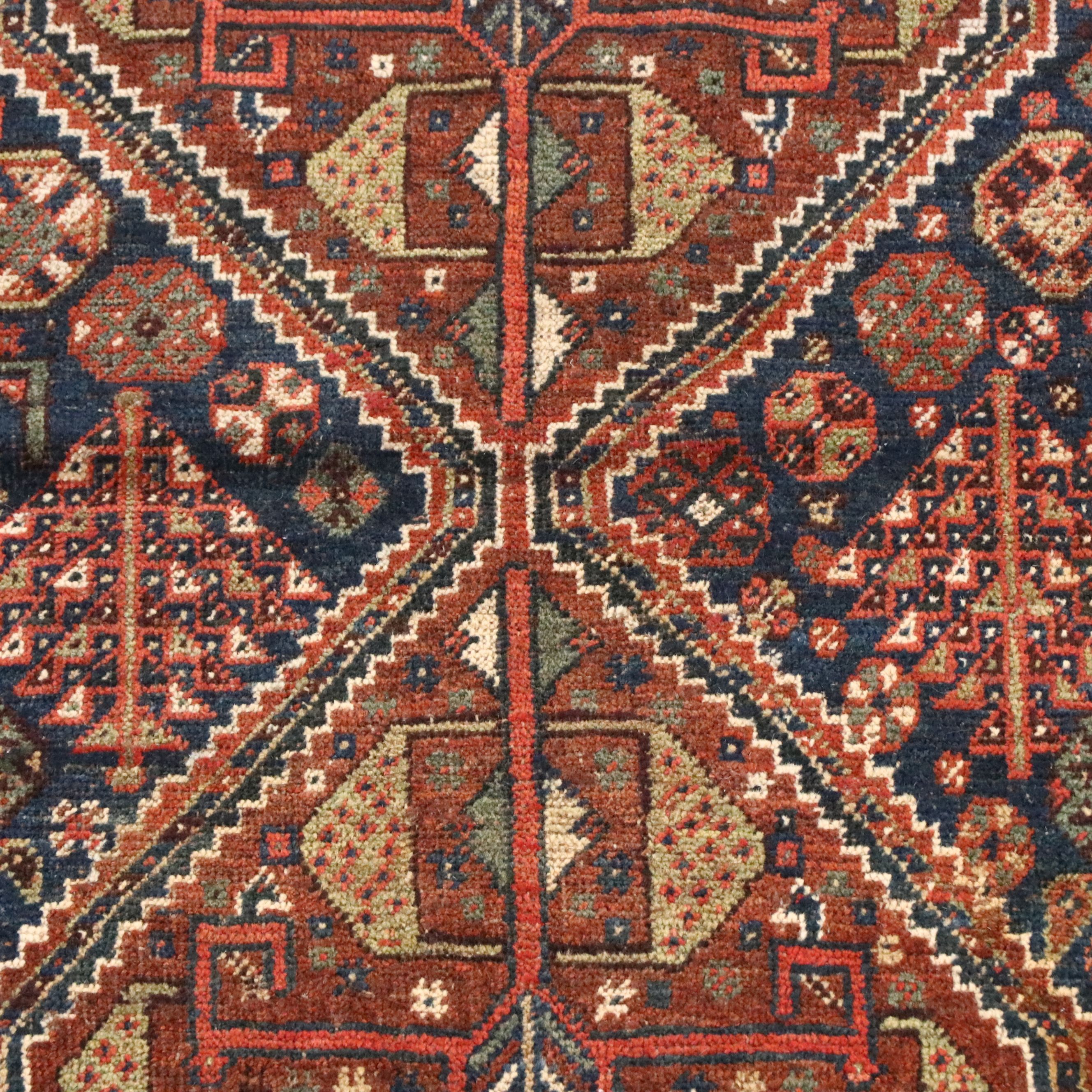 4' x 5'6 Hand-Knotted Afghan Baluch Area Rug