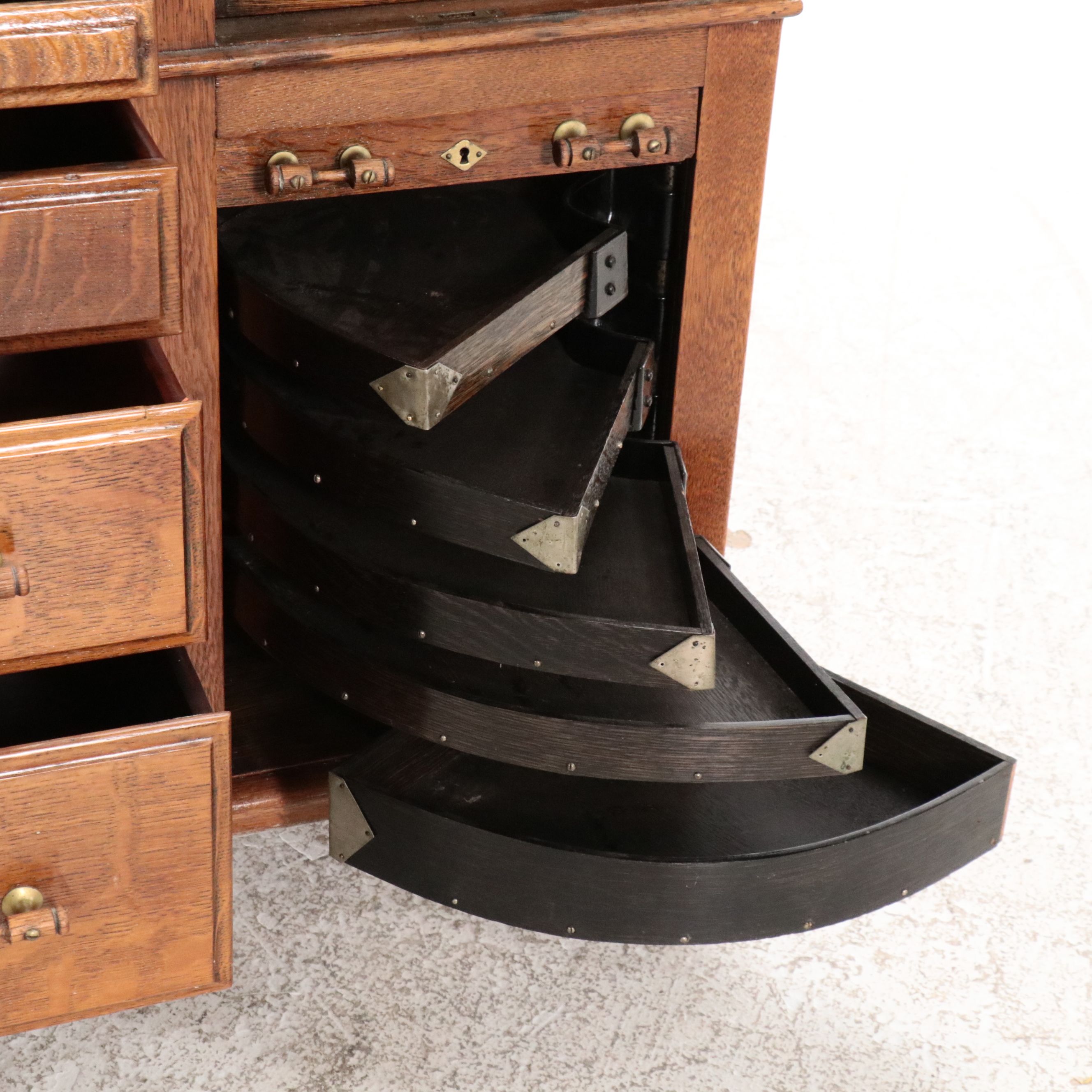 The Harvard Co. Victorian Dental Cabinet